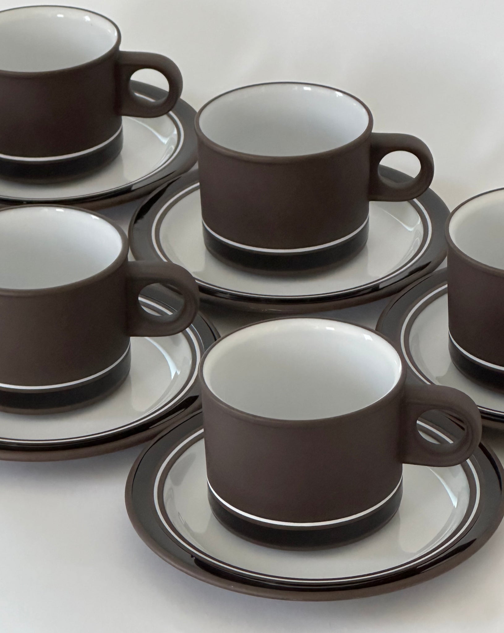 1978 LANCASTER VITRMIC MUG AND PLATE SET