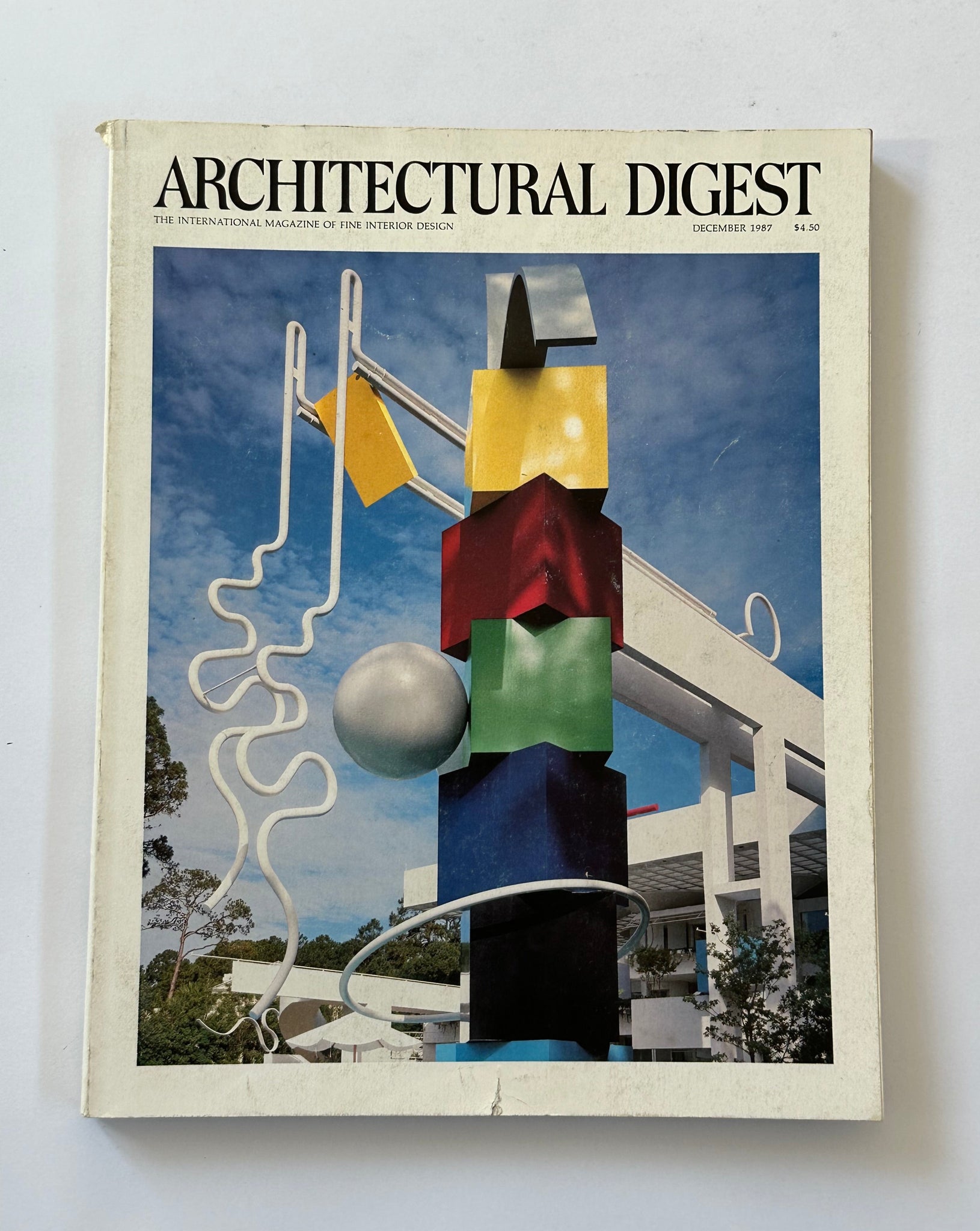 Architectural digest December 1987