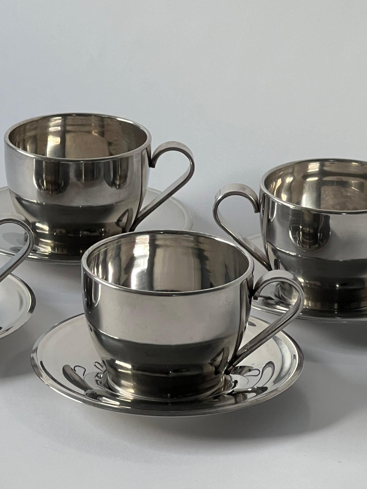 Chrome Cafe Mugs