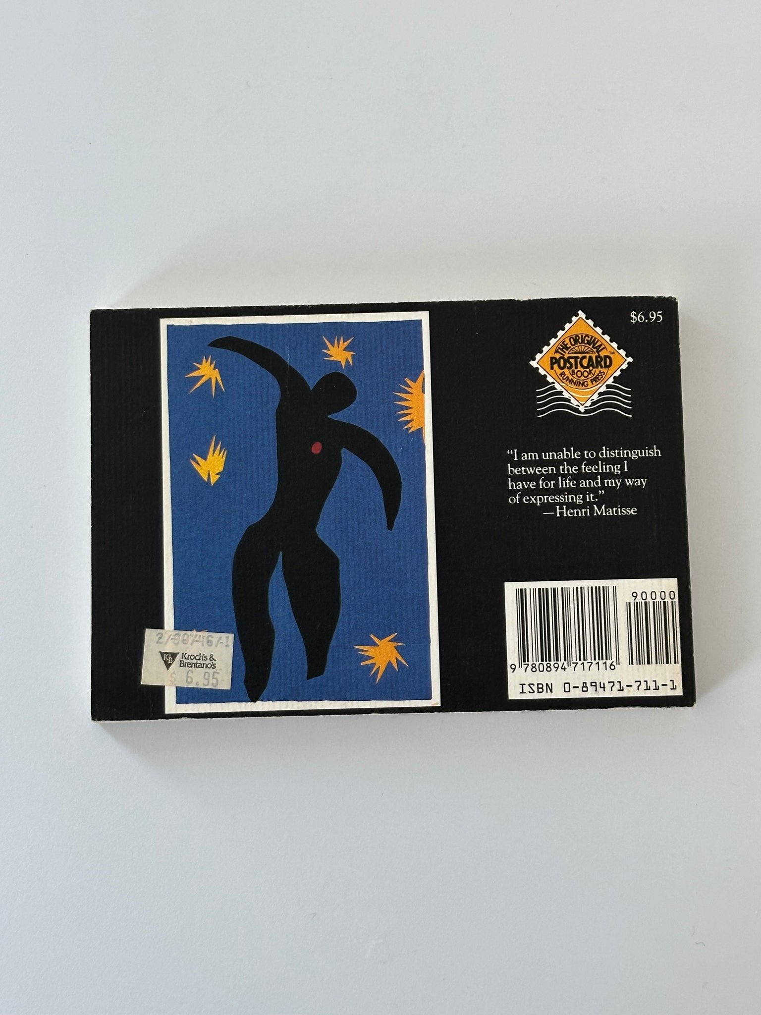 Matisse Postcard book