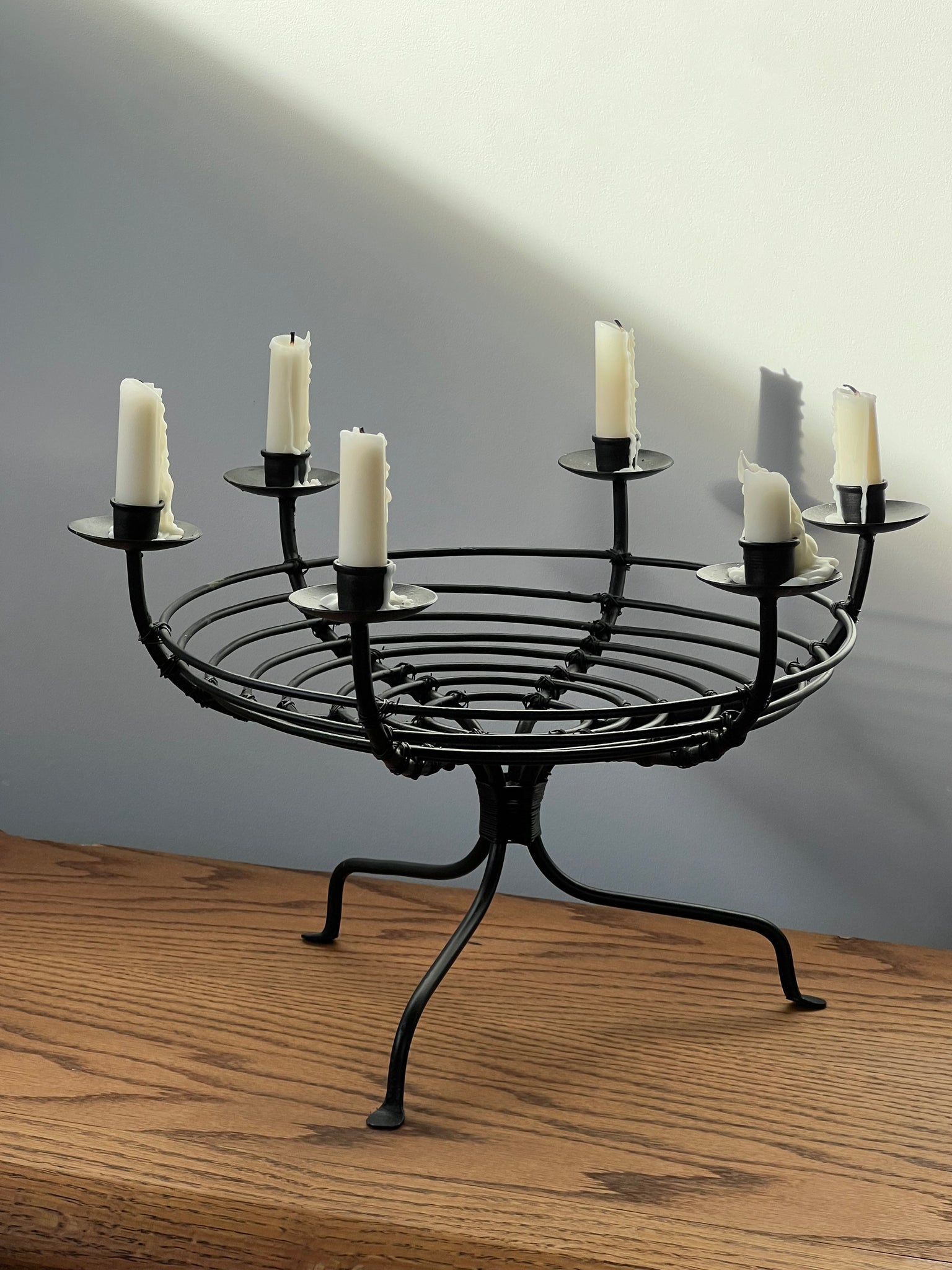 candelabra fruit basket