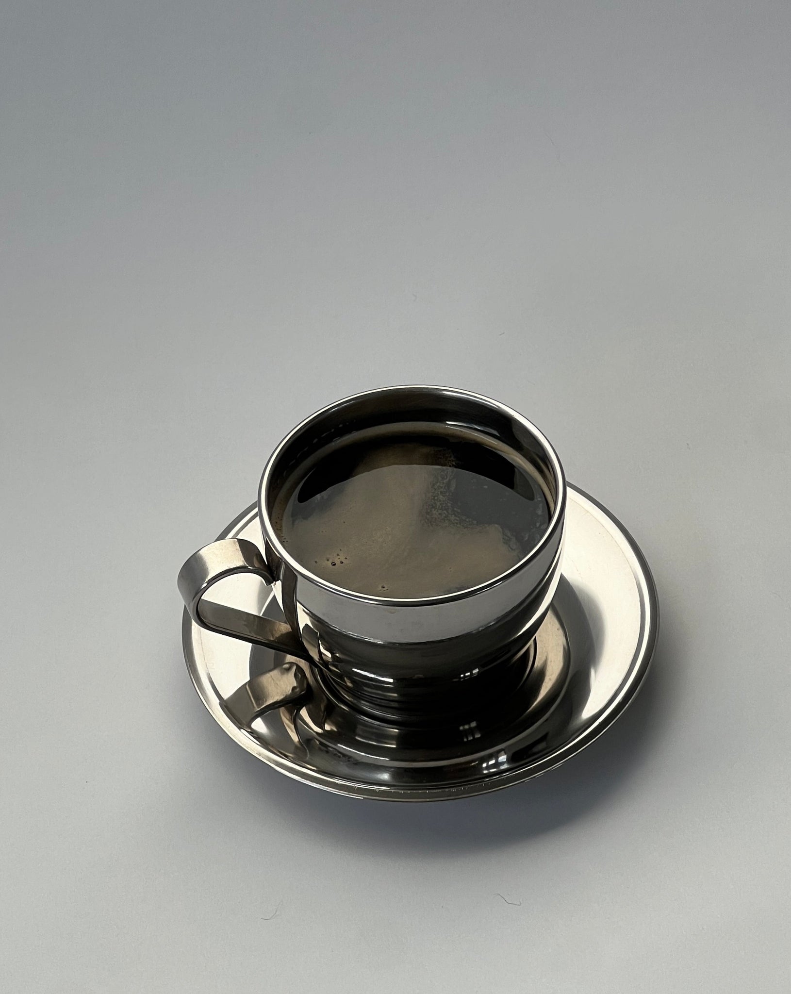 Chrome Cafe Mugs