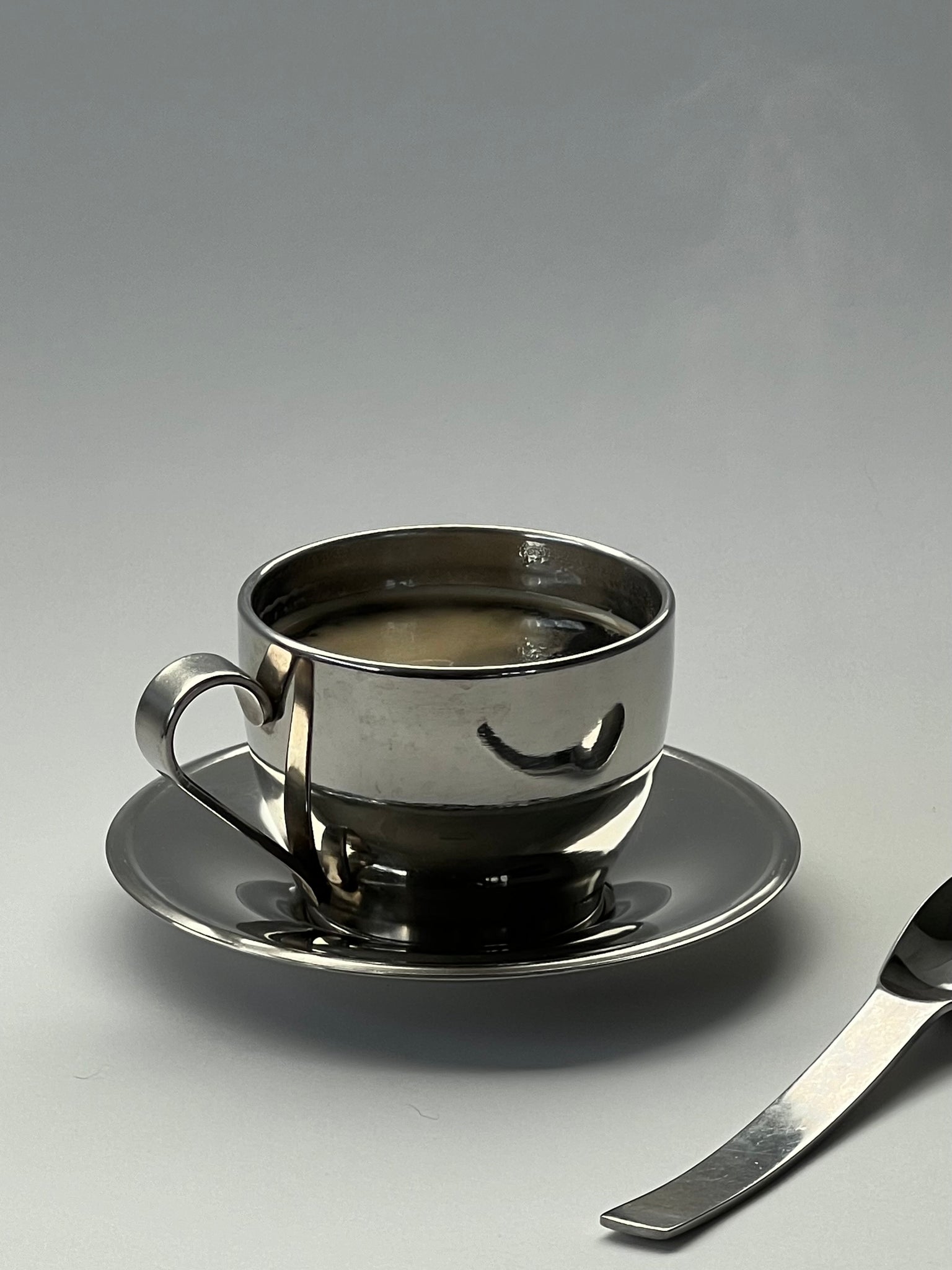 Chrome Cafe Mugs