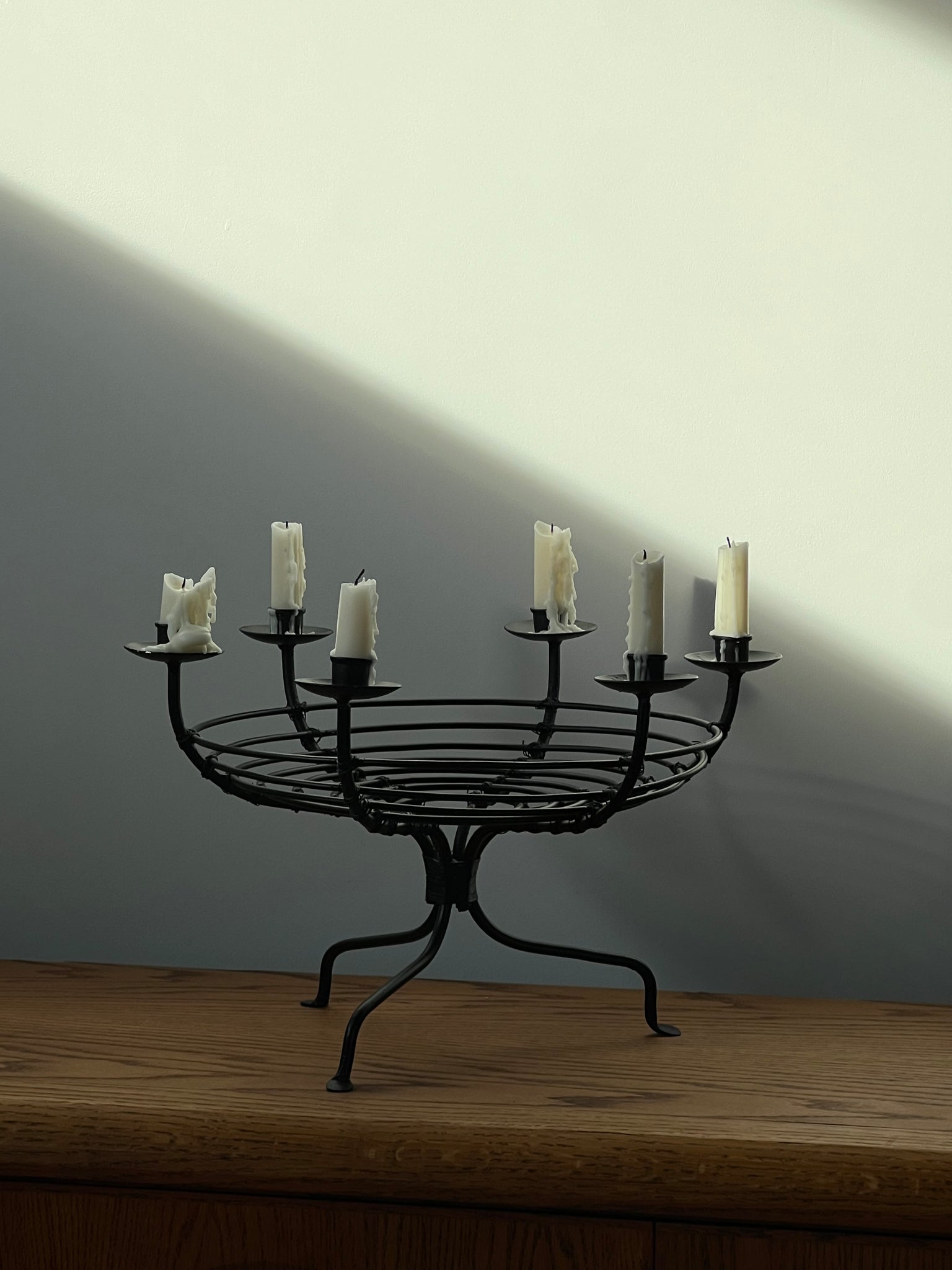 candelabra fruit basket
