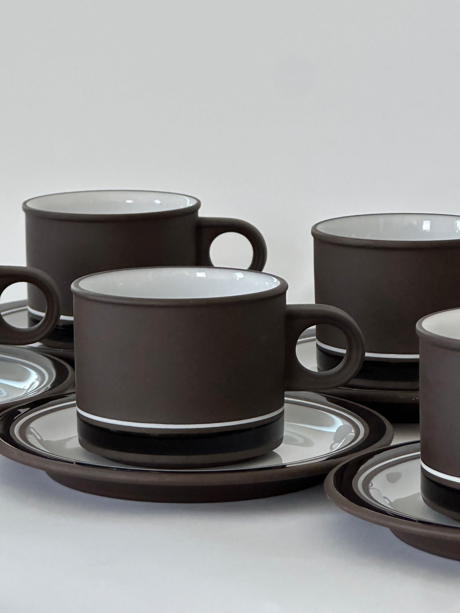 1978 LANCASTER VITRMIC MUG AND PLATE SET