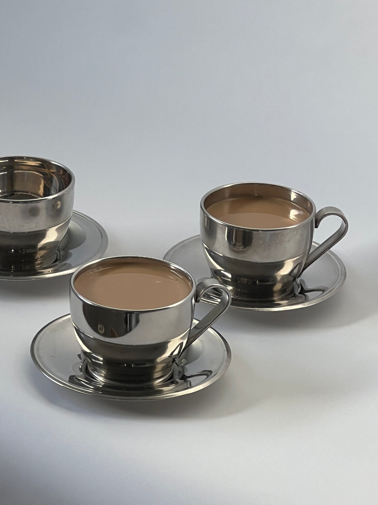 Chrome Cafe Mugs