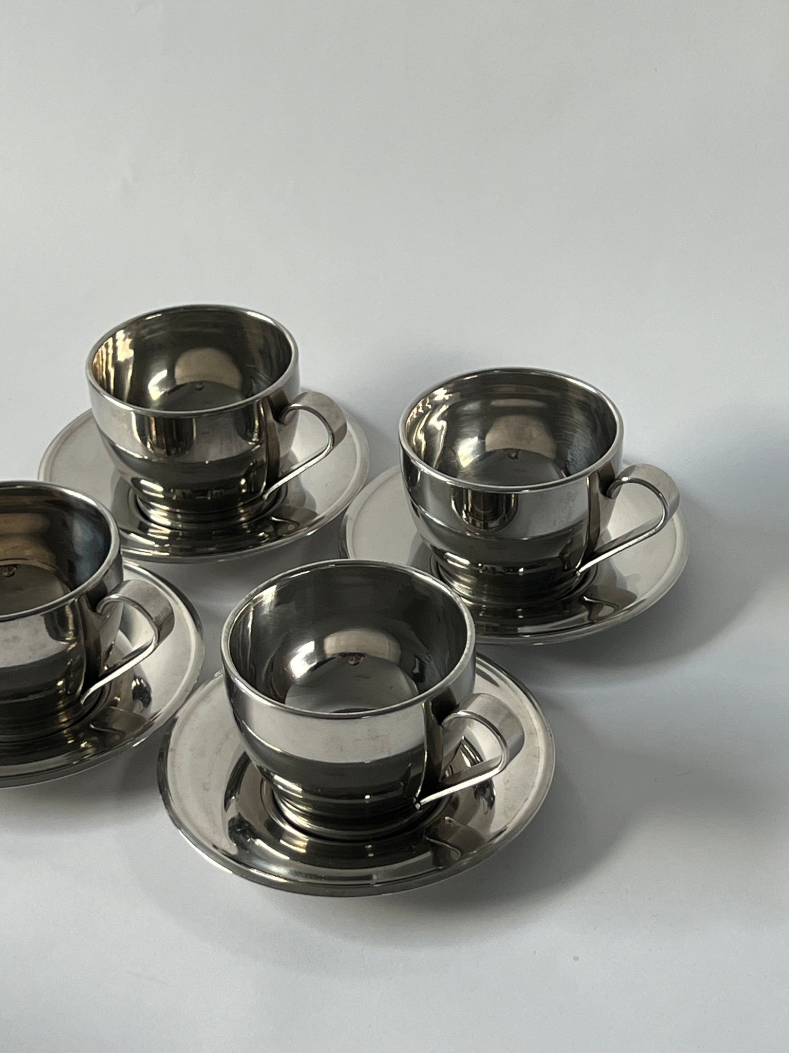 Chrome Cafe Mugs