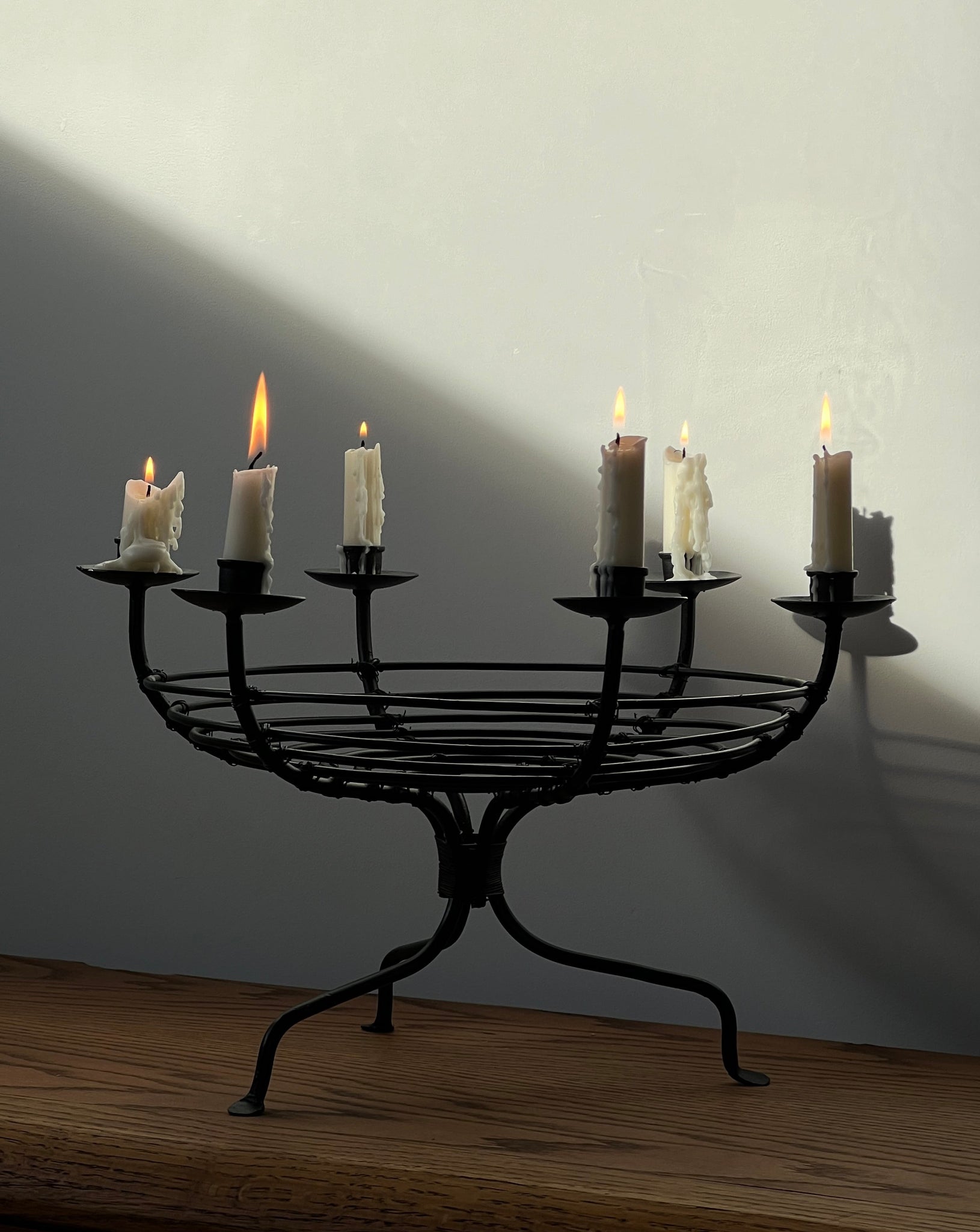 candelabra fruit basket