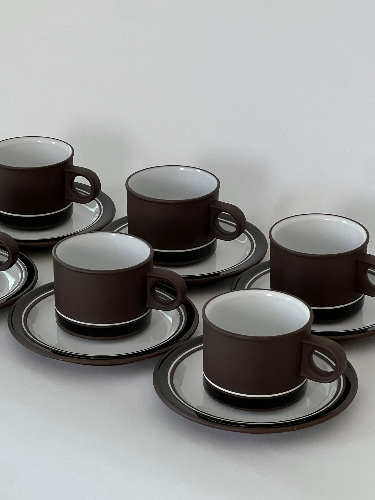 1978 LANCASTER VITRMIC MUG AND PLATE SET