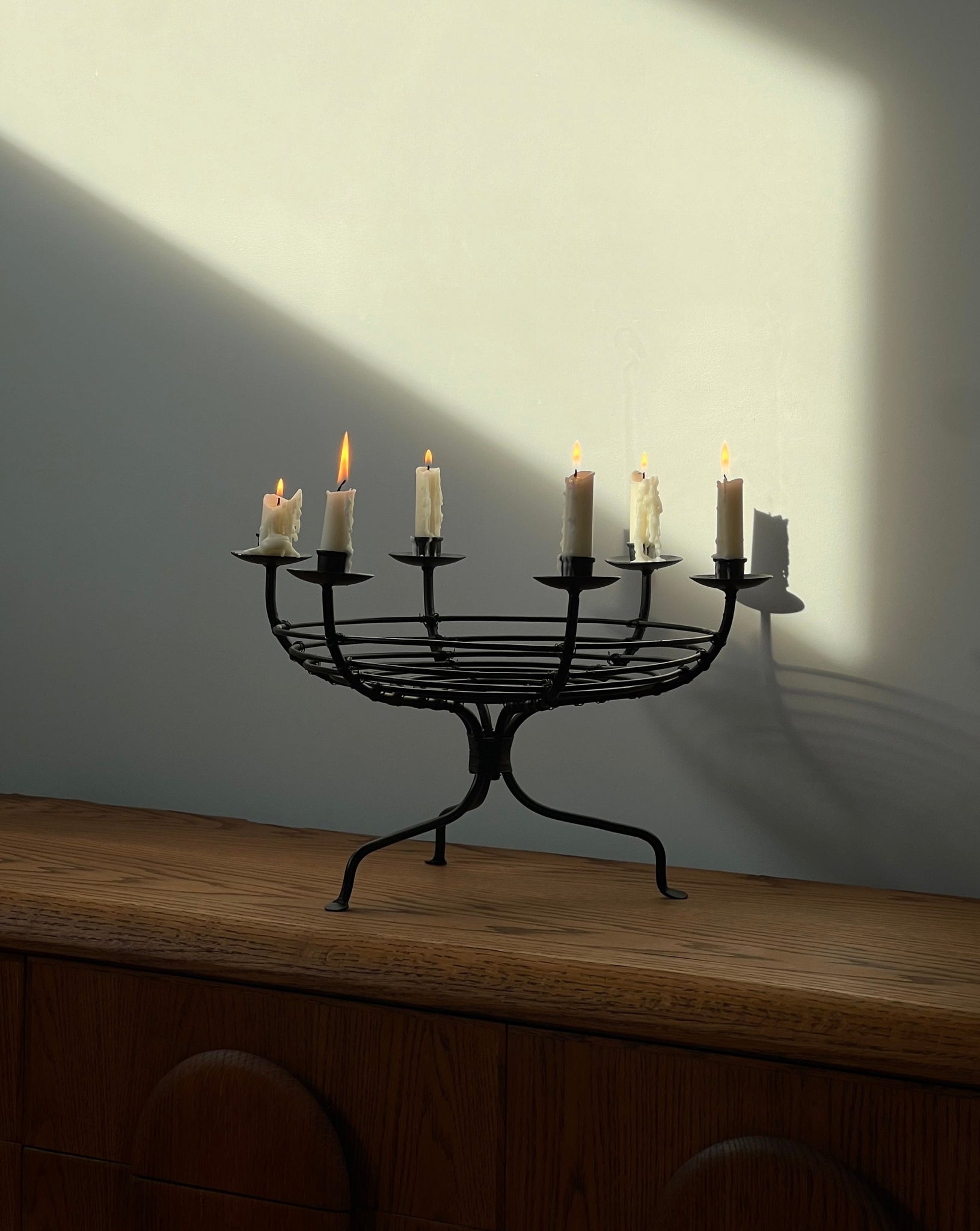 candelabra fruit basket