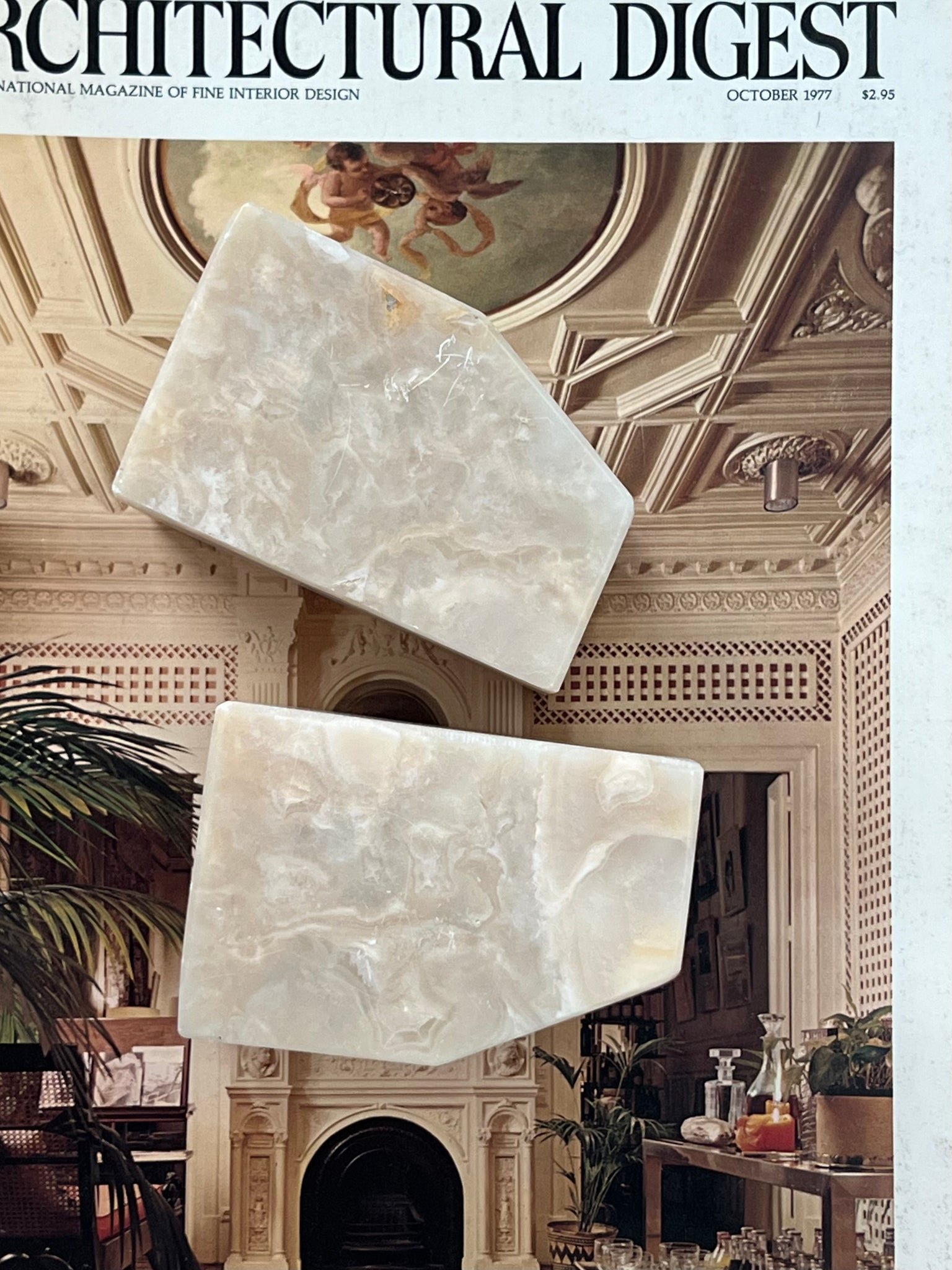 Mini Marble Bookends