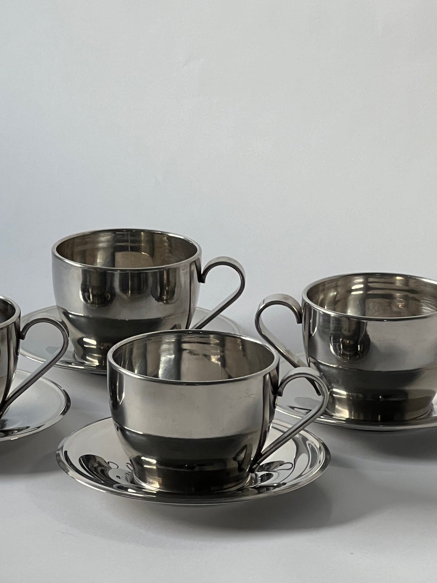 Chrome Cafe Mugs