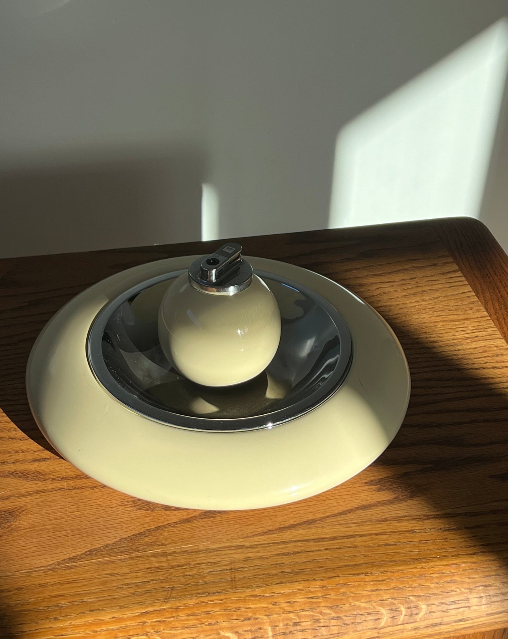Midcentury ashtray & lighter set