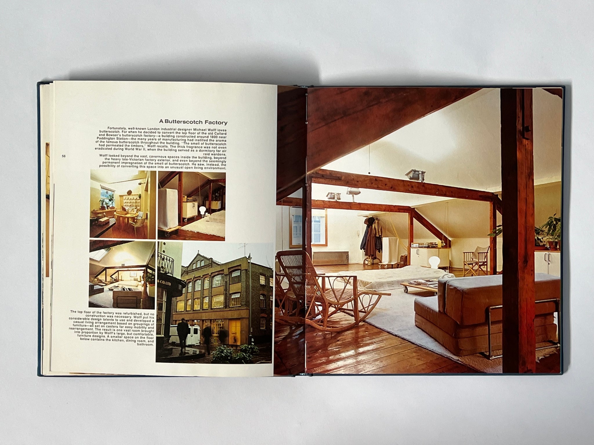 Converted into houses