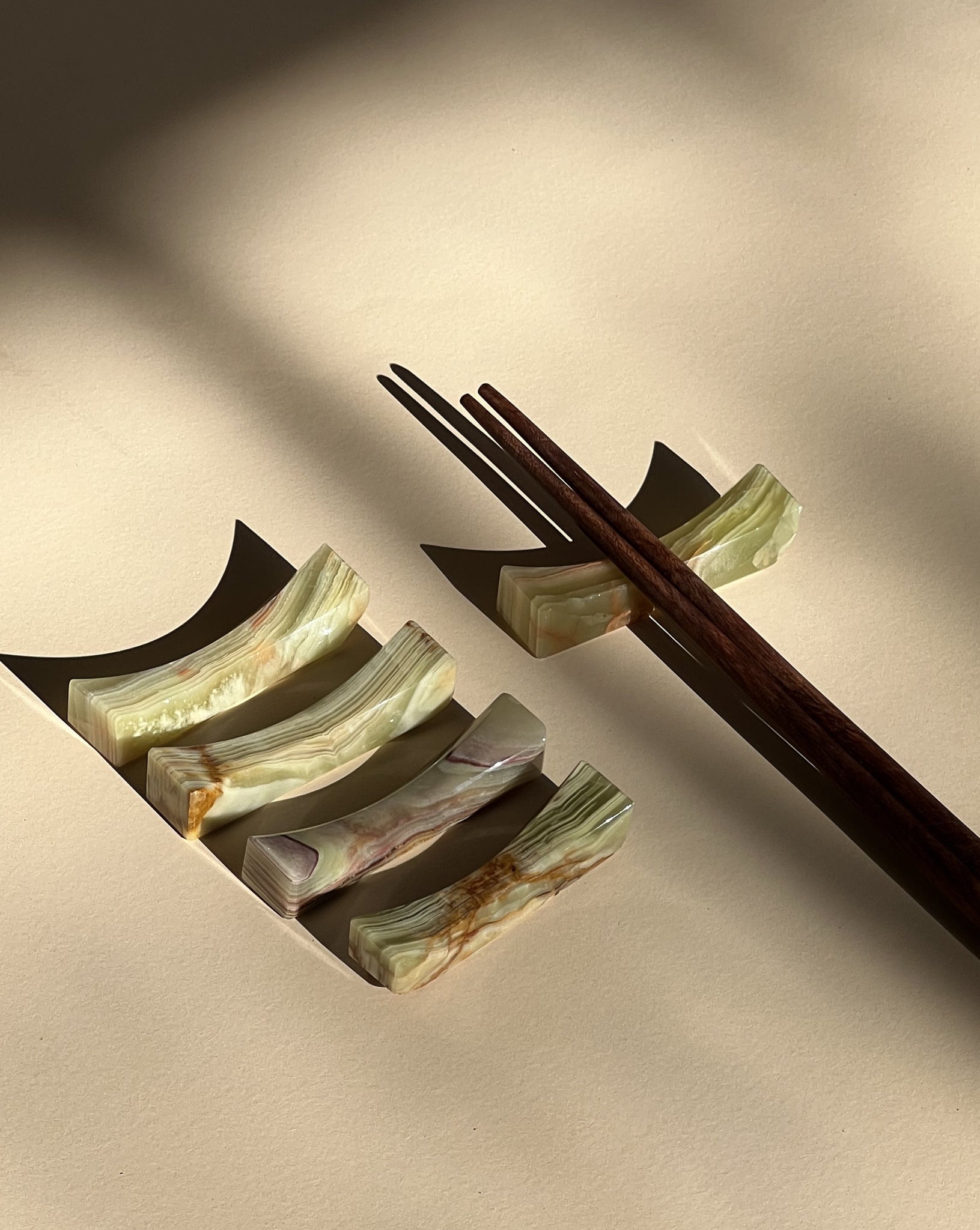 Onyx Chopstick rests