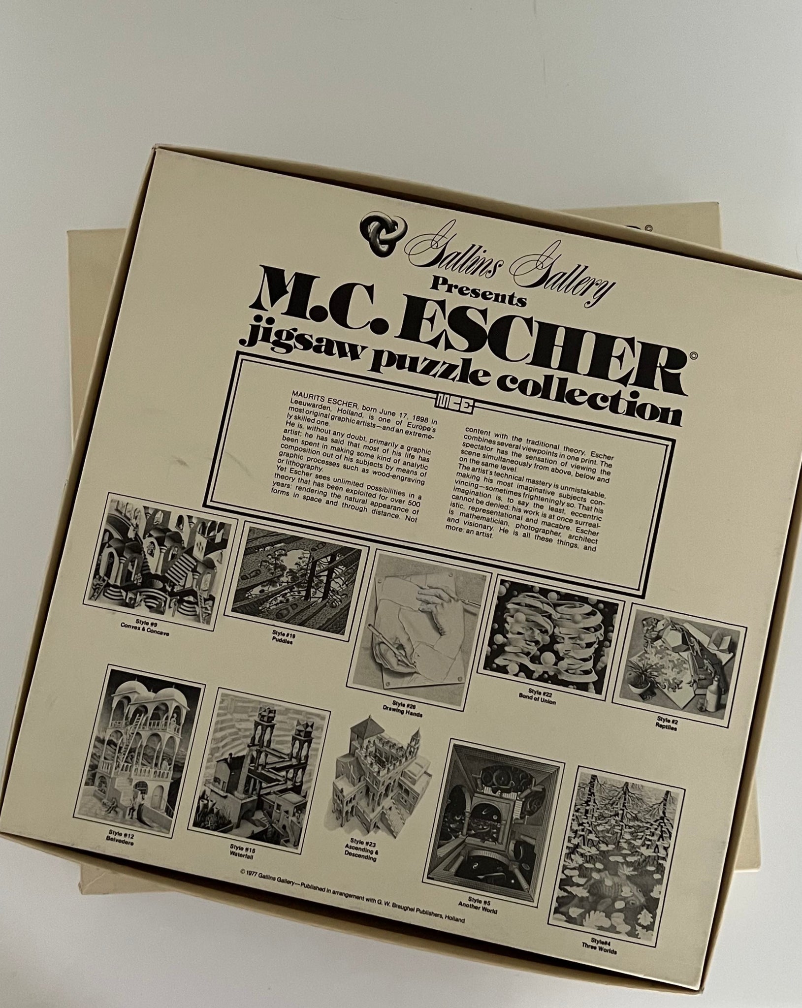 M.C. Escher "Reptiles" Jigsaw Puzzle