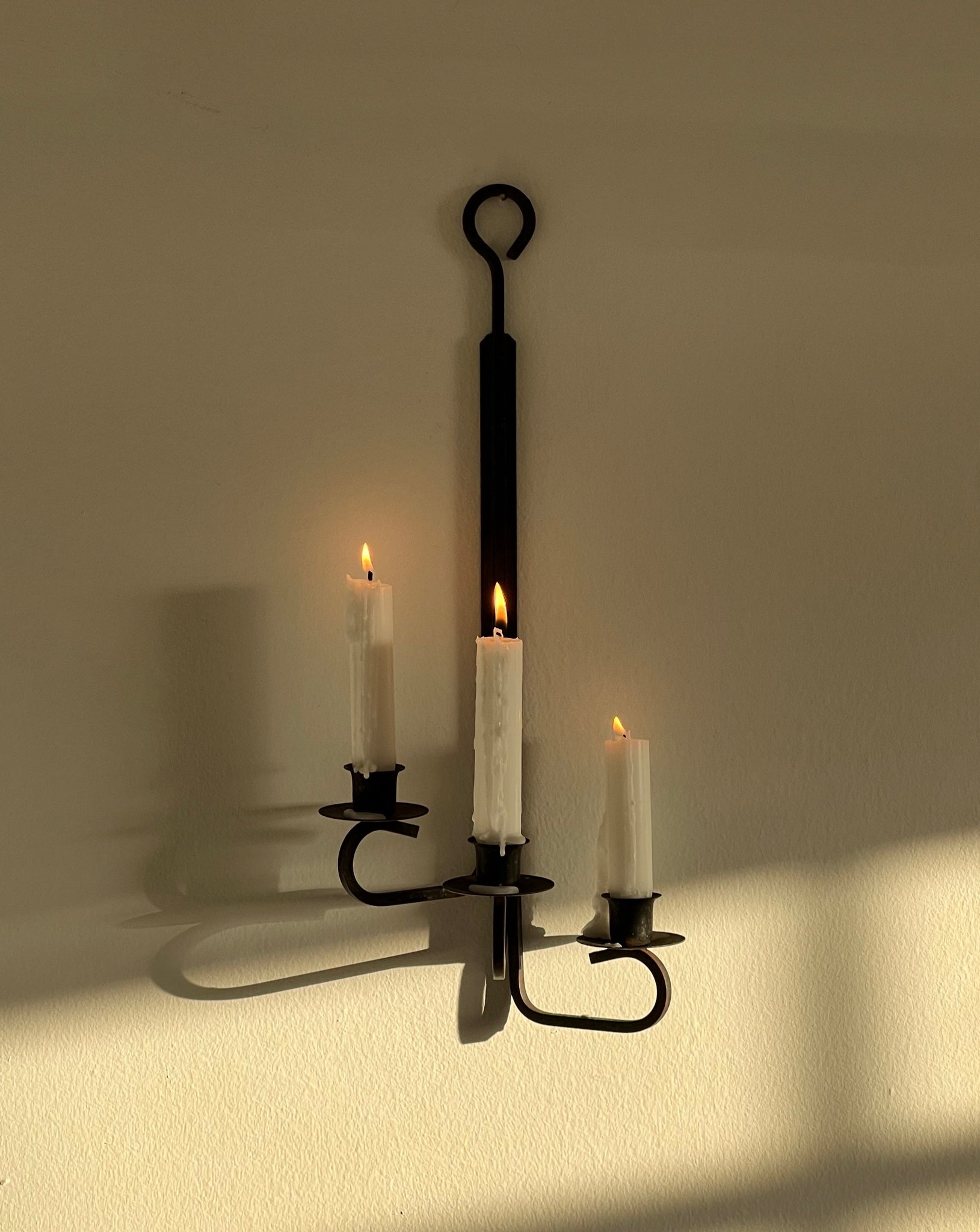 IRON WALL SCONCE