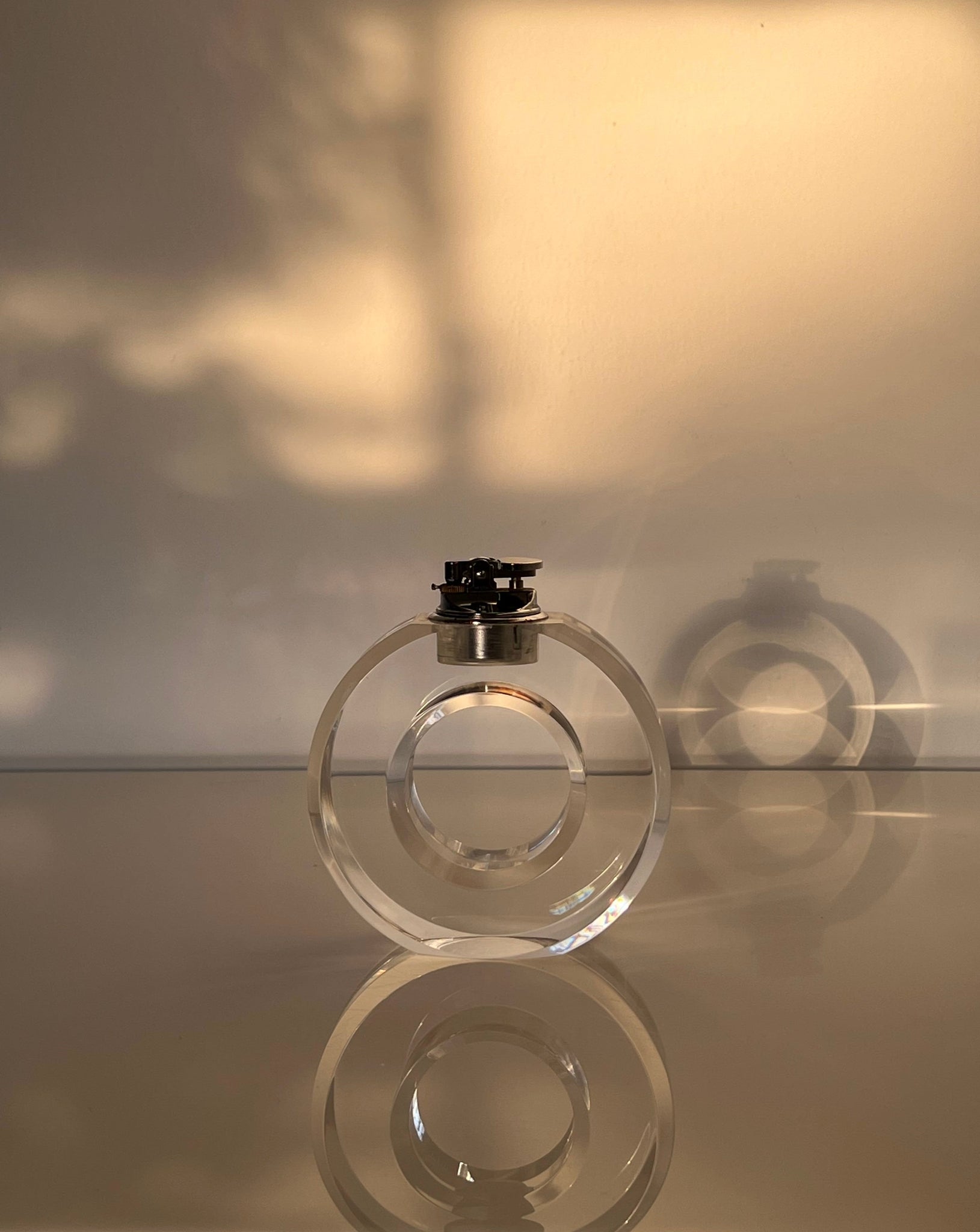 Peter Alan Lucite Tabletop Lighter
