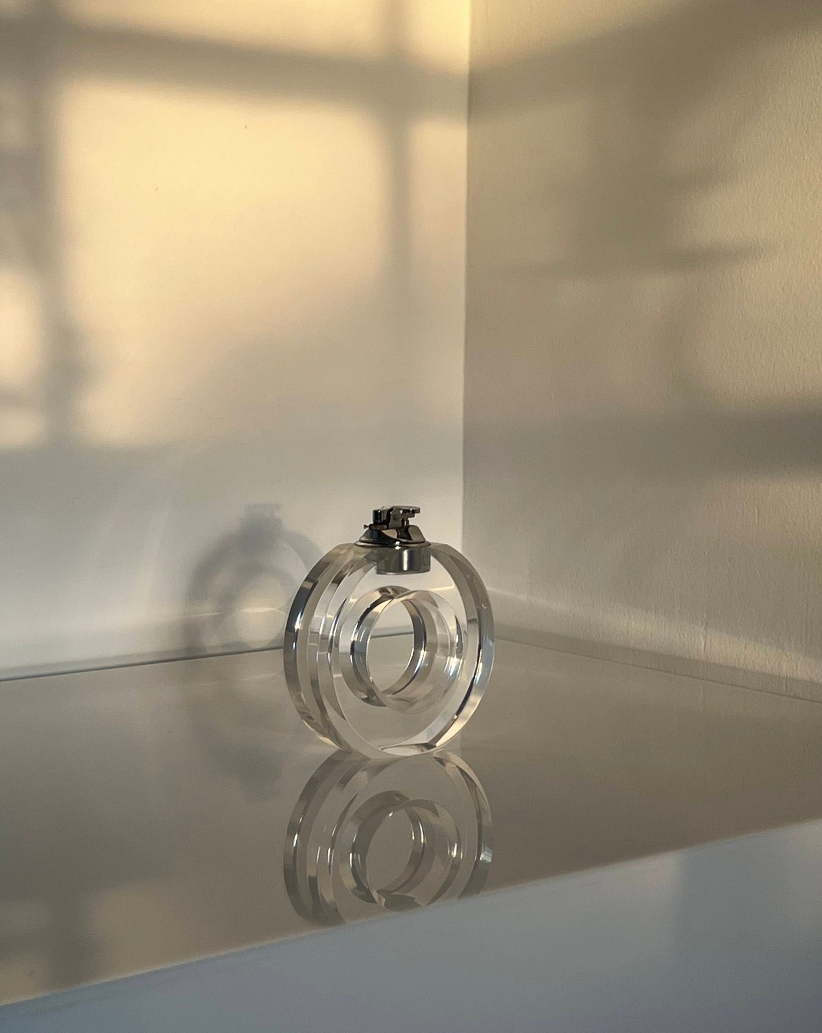 Peter Alan Lucite Tabletop Lighter