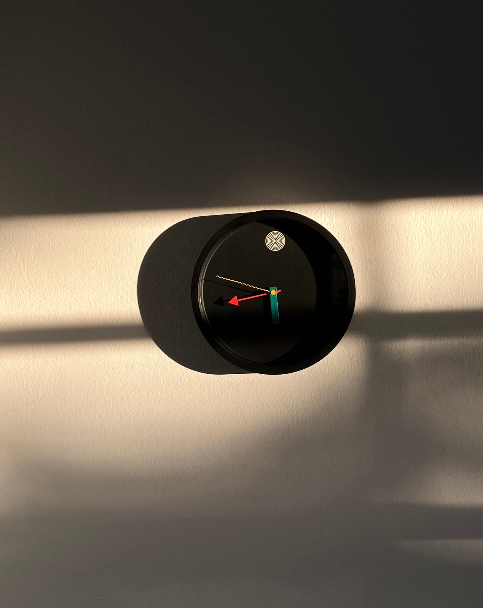Memphis Wall Clock By Shohei Mihara for Wakita