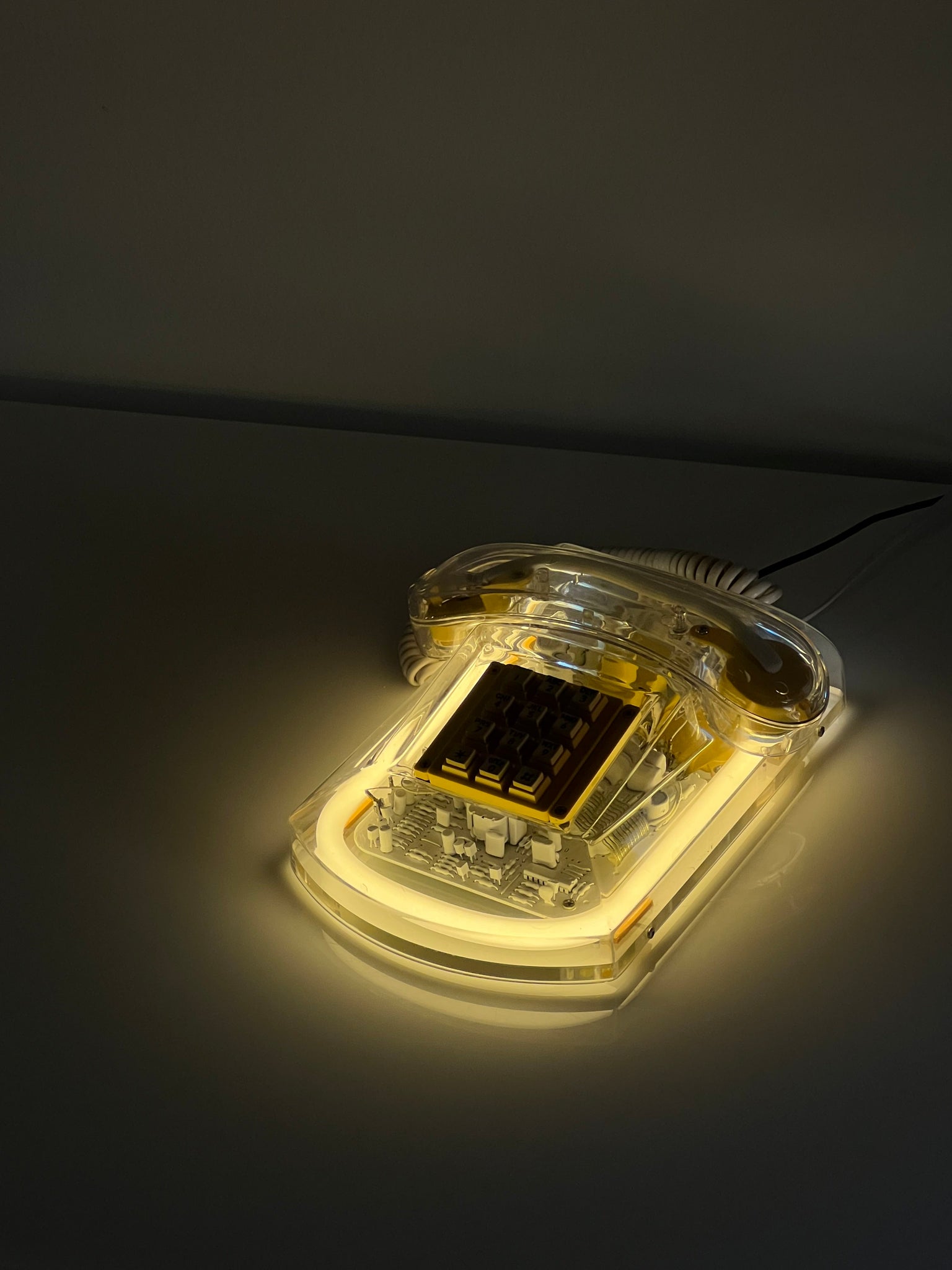 "Roxanne" Neon Telephone by Cicena