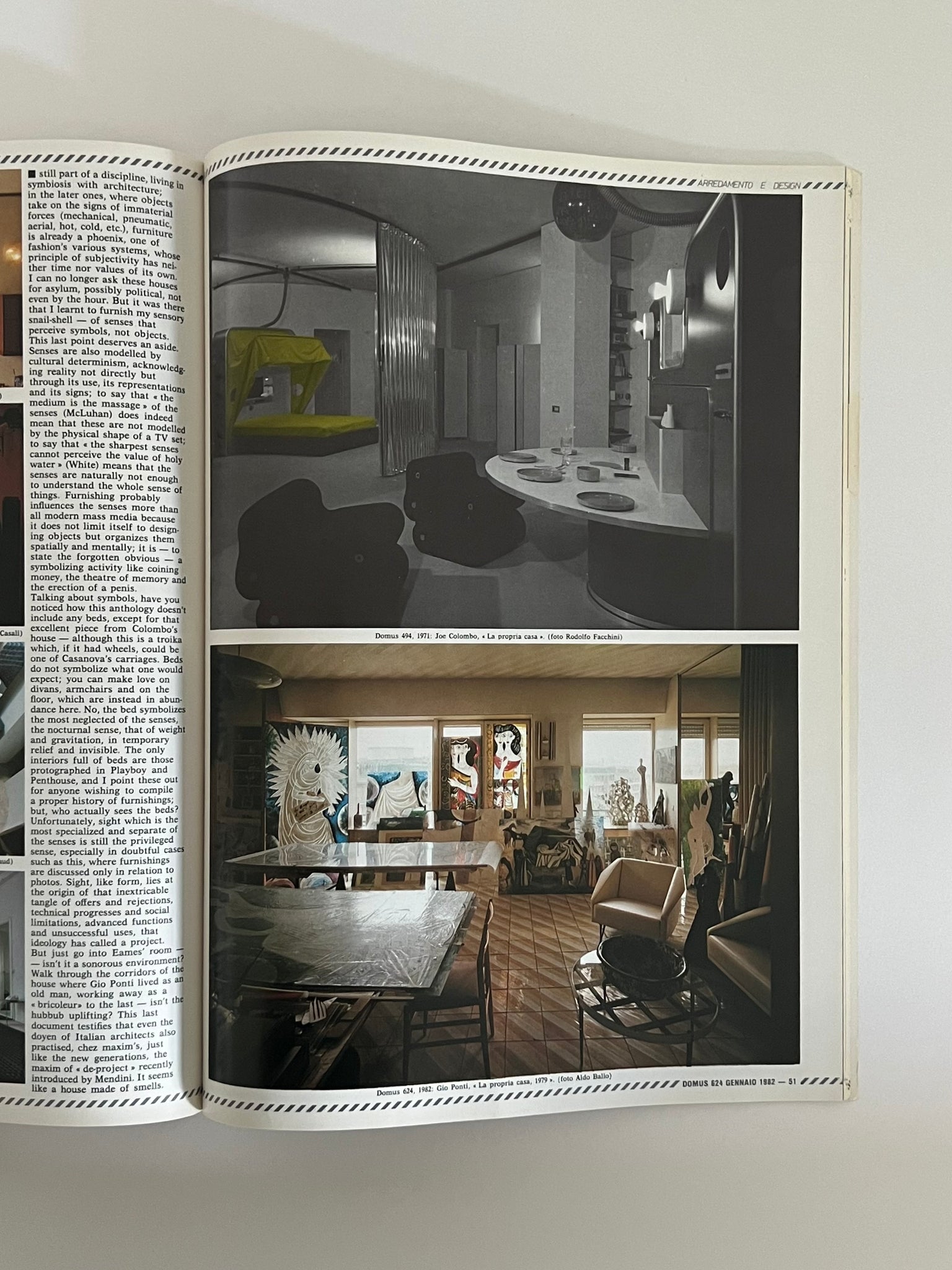 1982 DOMUS MAGAZINE