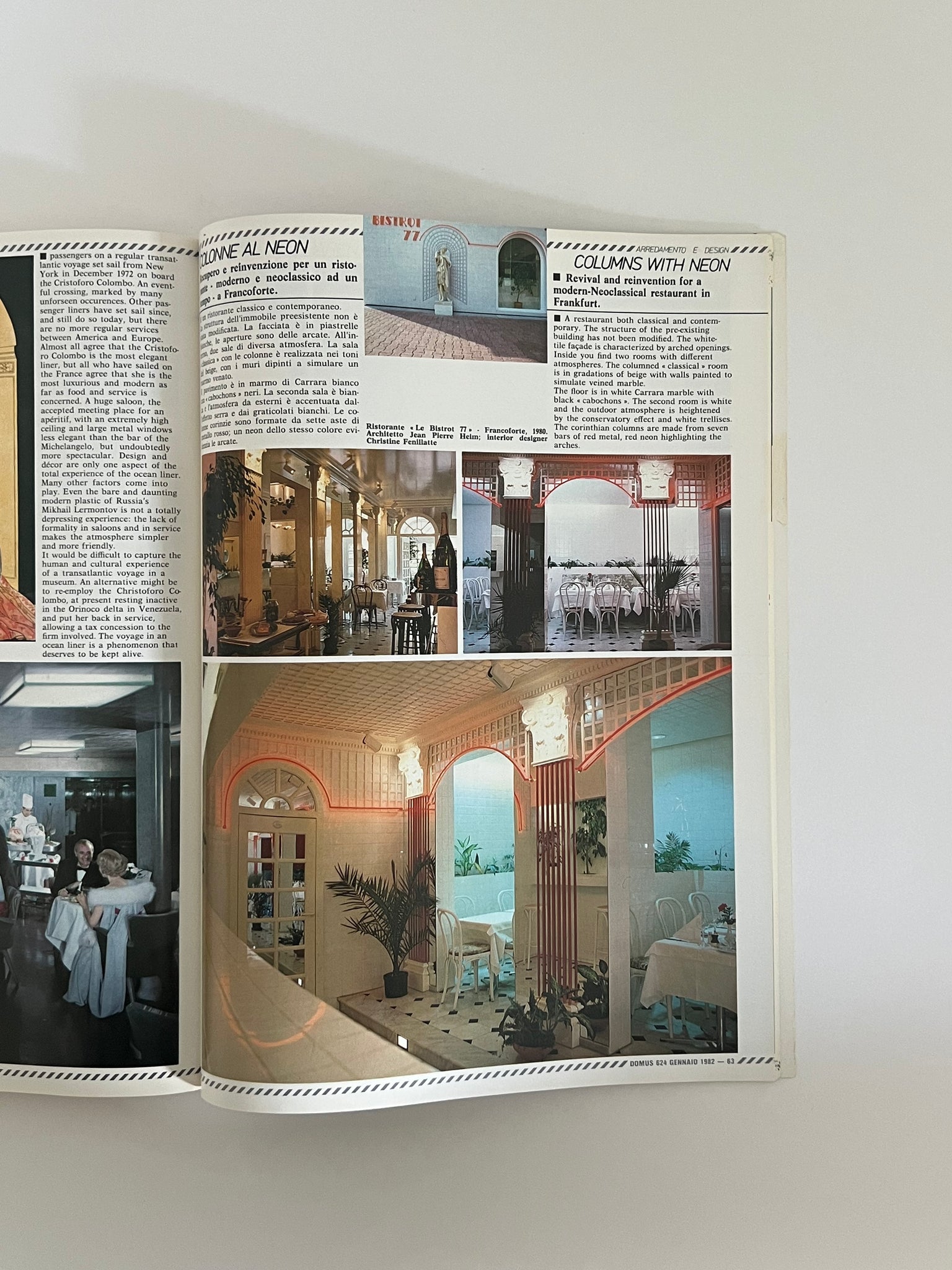 1982 DOMUS MAGAZINE