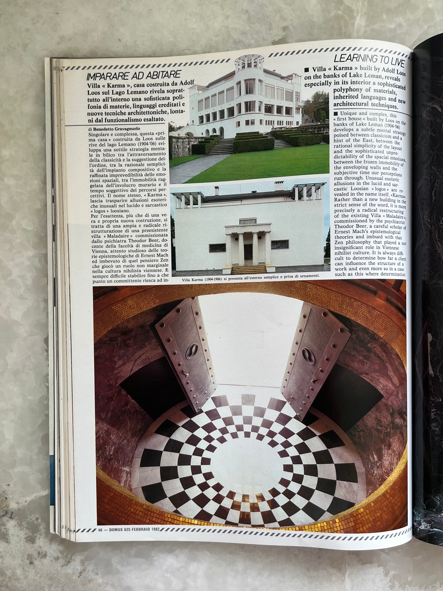 1982 DOMUS MAGAZINE