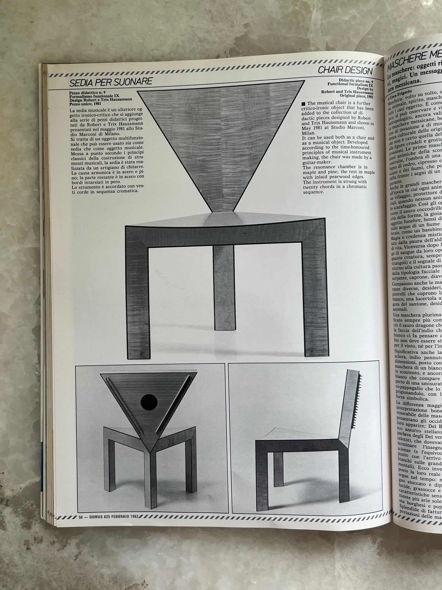 1982 DOMUS MAGAZINE