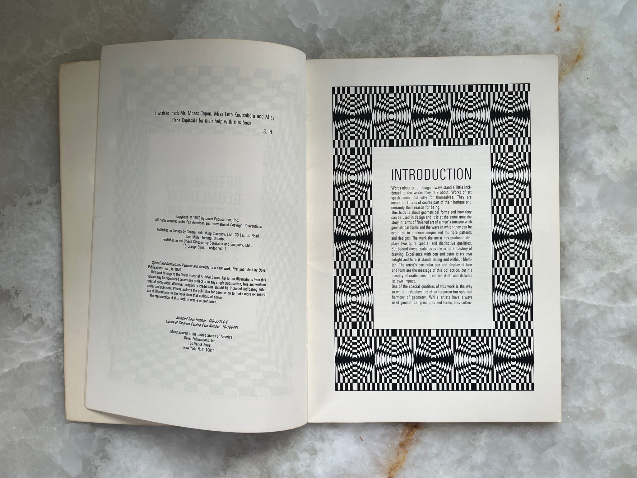 Optical and geometrical patterns and designs by Spyros Horemis