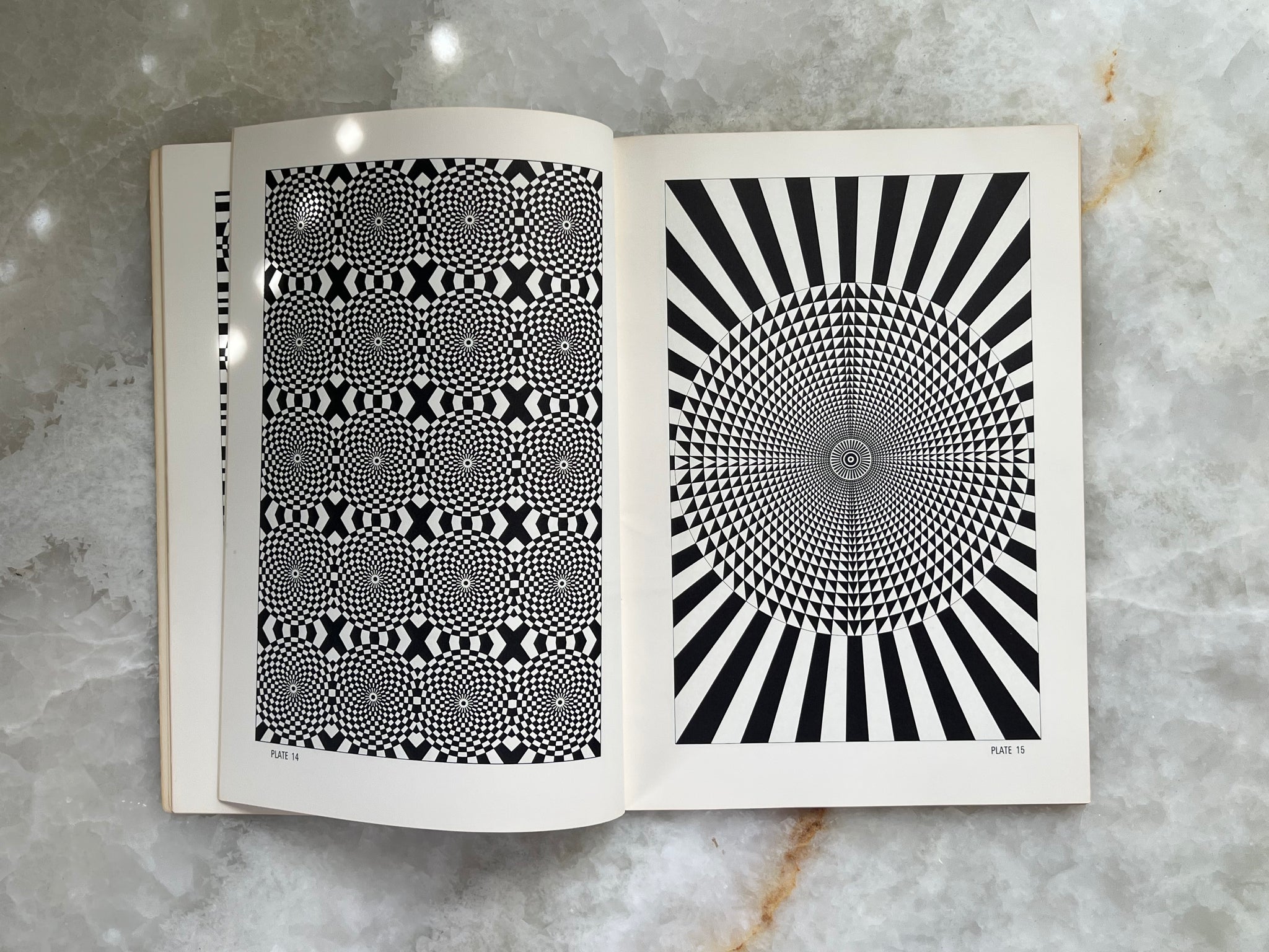 Optical and geometrical patterns and designs by Spyros Horemis