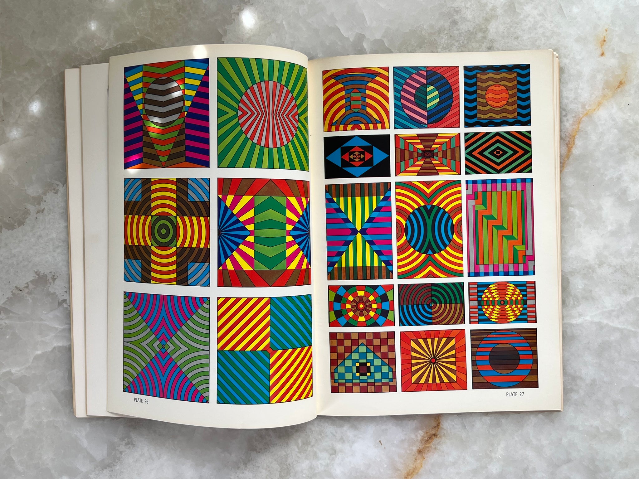 Optical and geometrical patterns and designs by Spyros Horemis