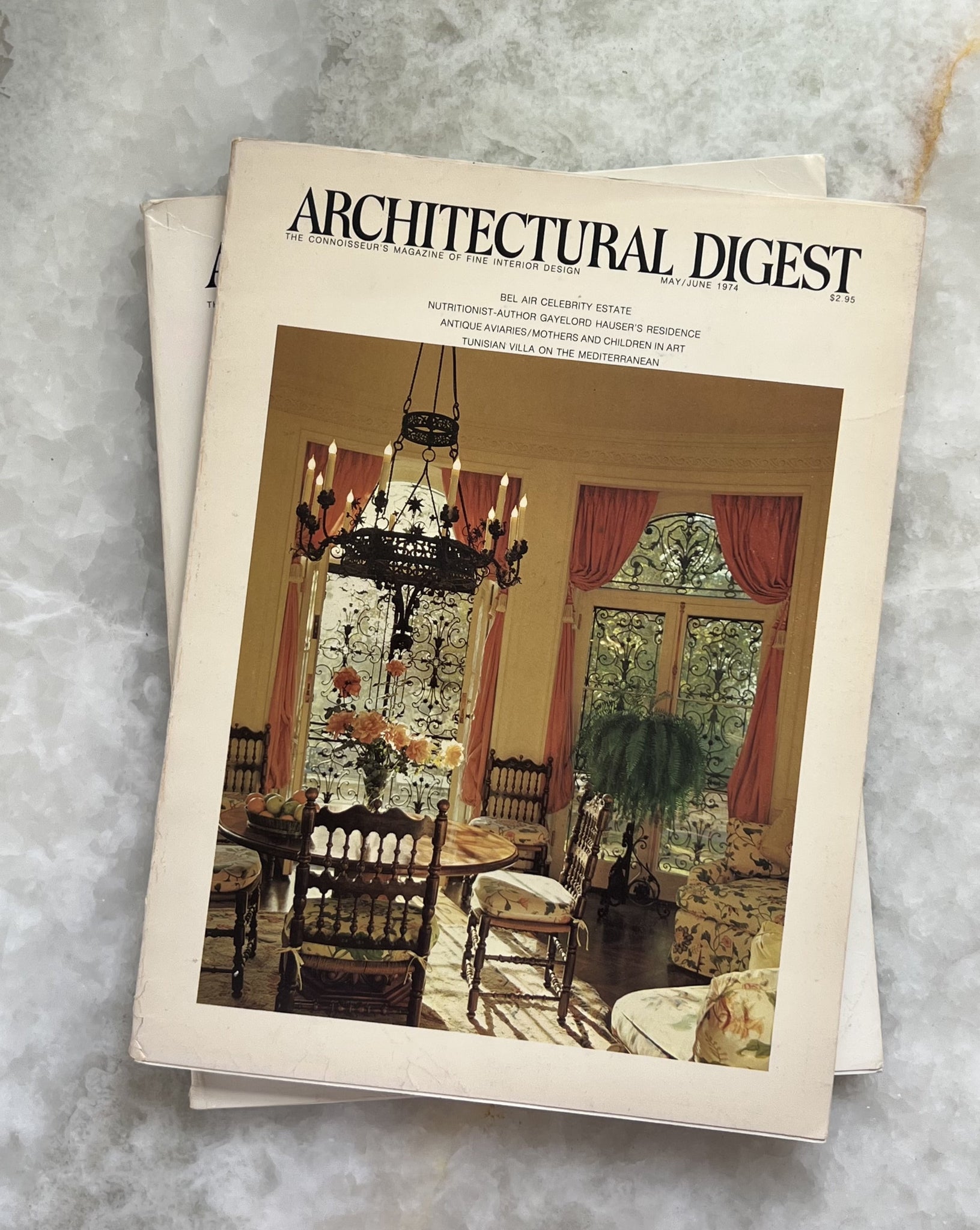 ARCHITECTURAL DIGEST MAY/JUNE 1974