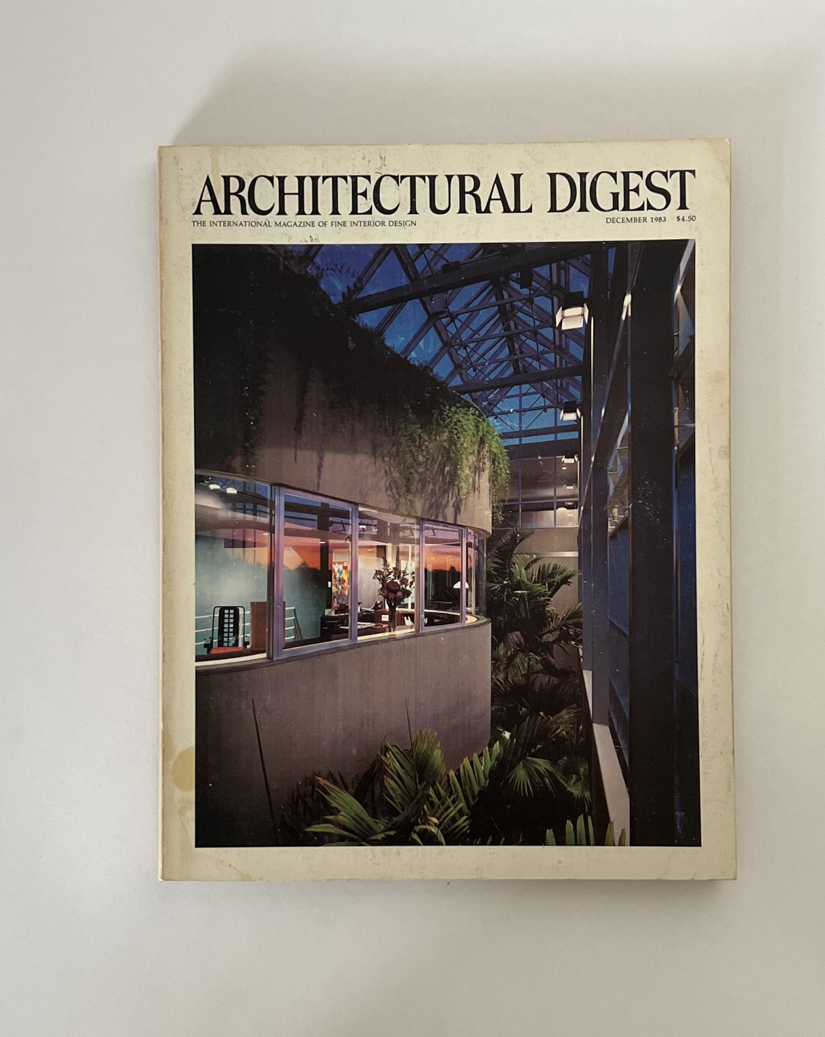 ARCHITECTURAL DIGEST DECEMBER 1983