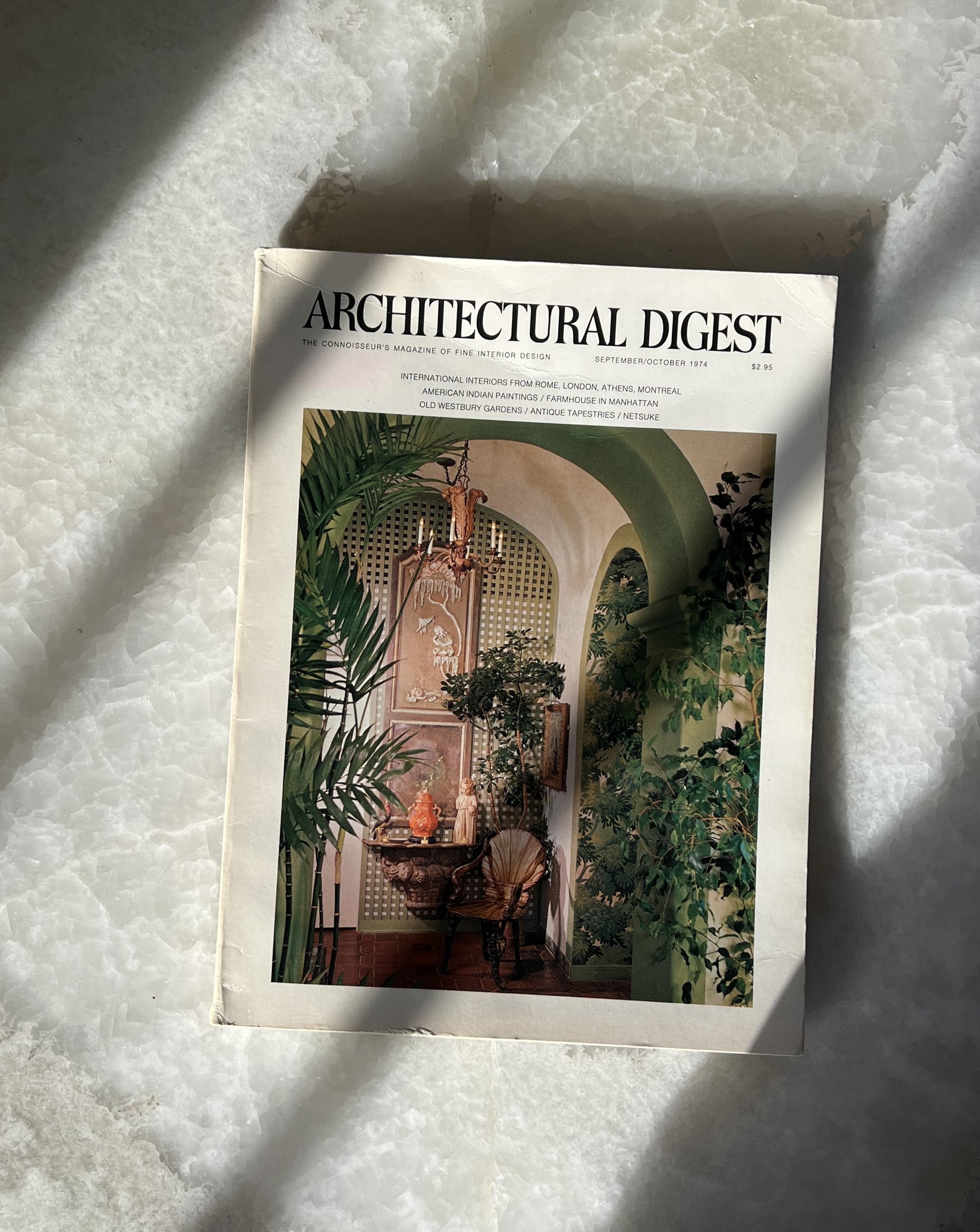 ARCHITECTURAL DIGEST SEPTEMBER/OCTOBER 1974