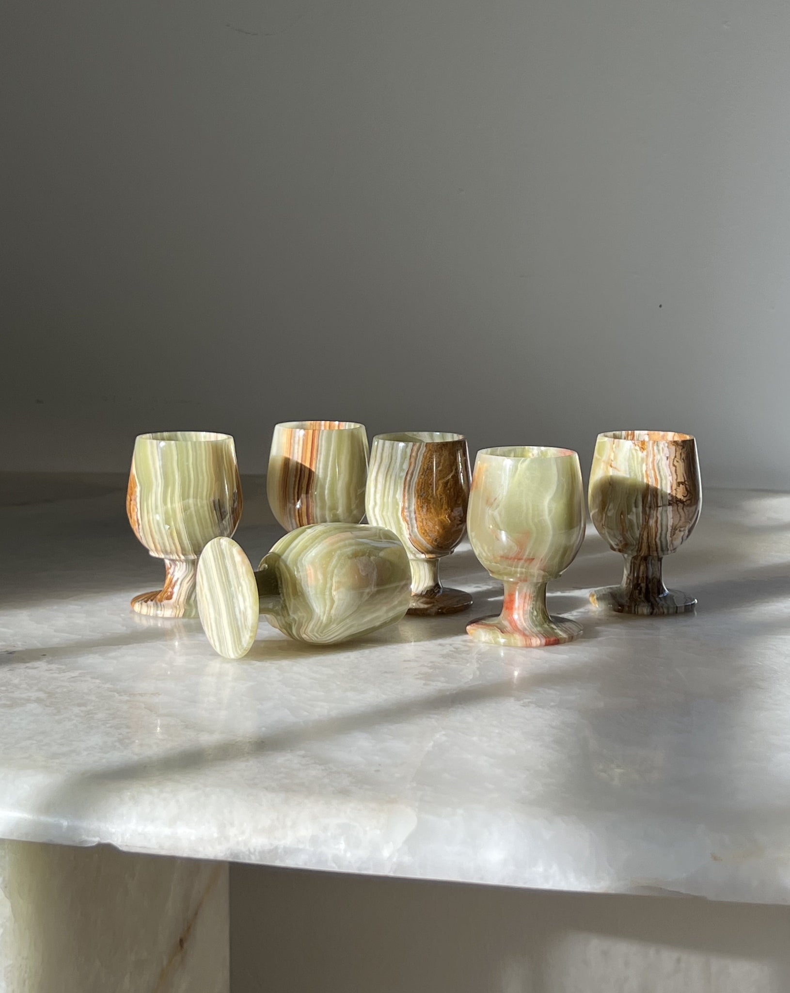 ONYX GOBLETS