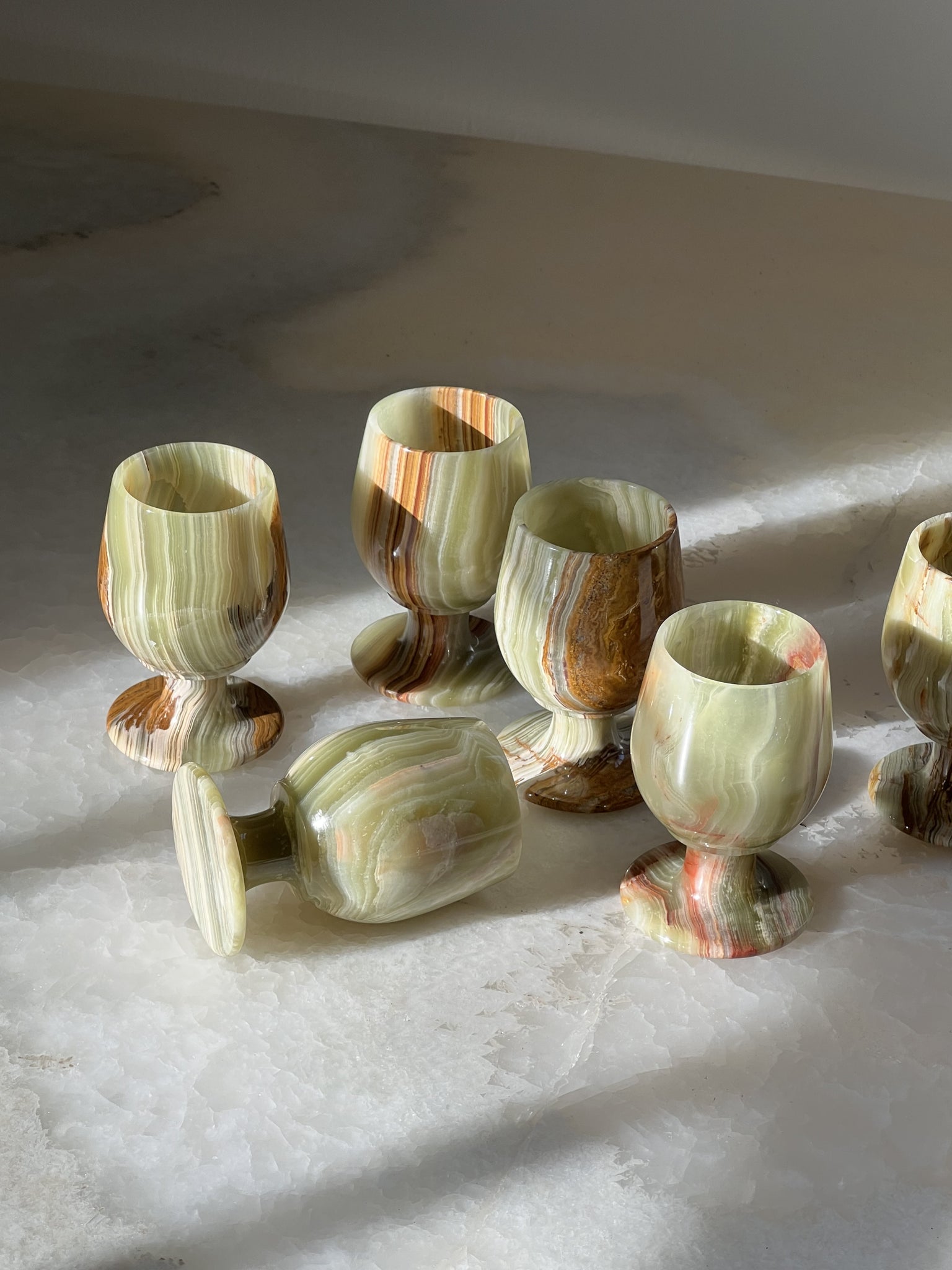 ONYX GOBLETS