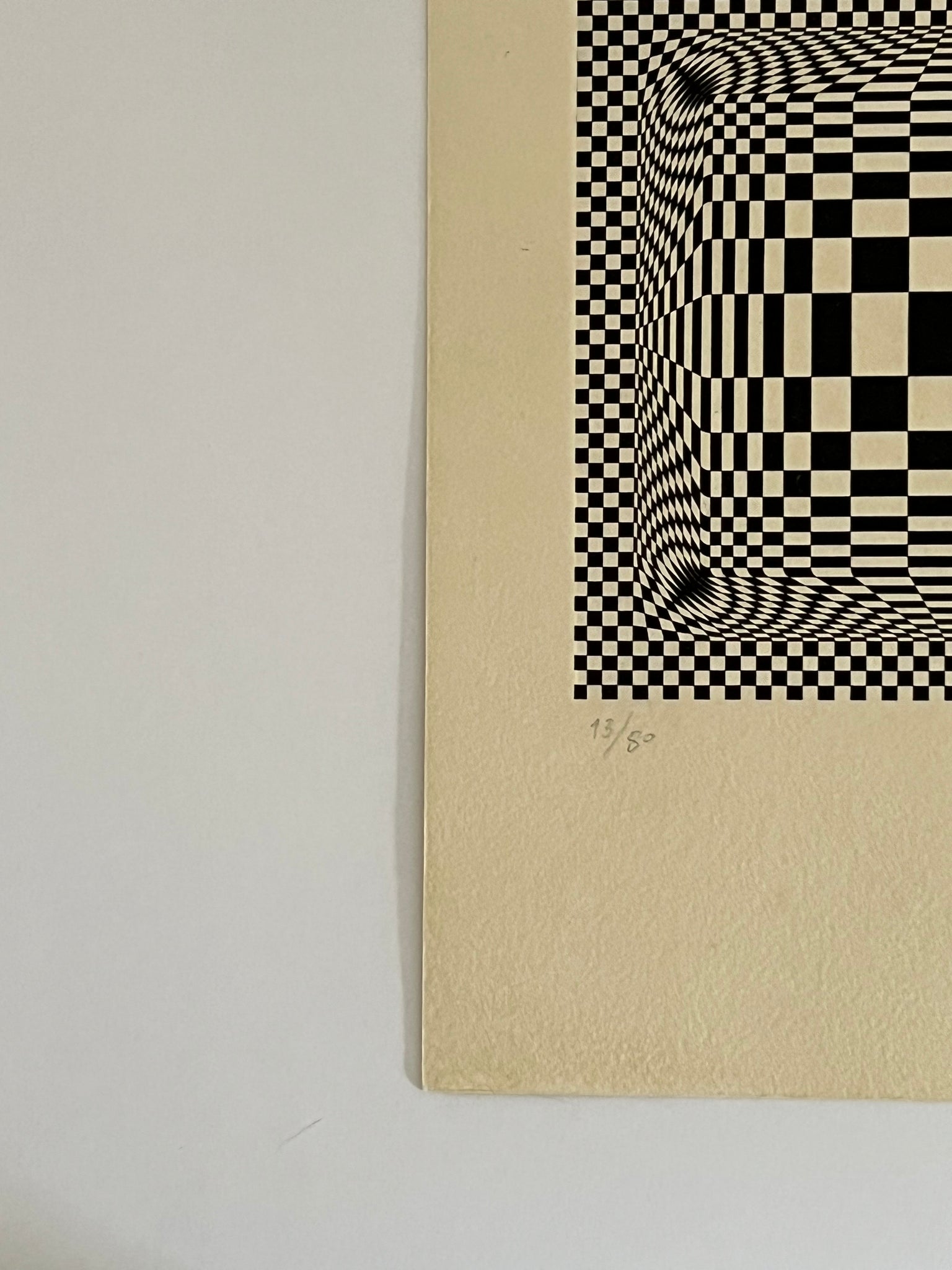Victor Vasarely Etching