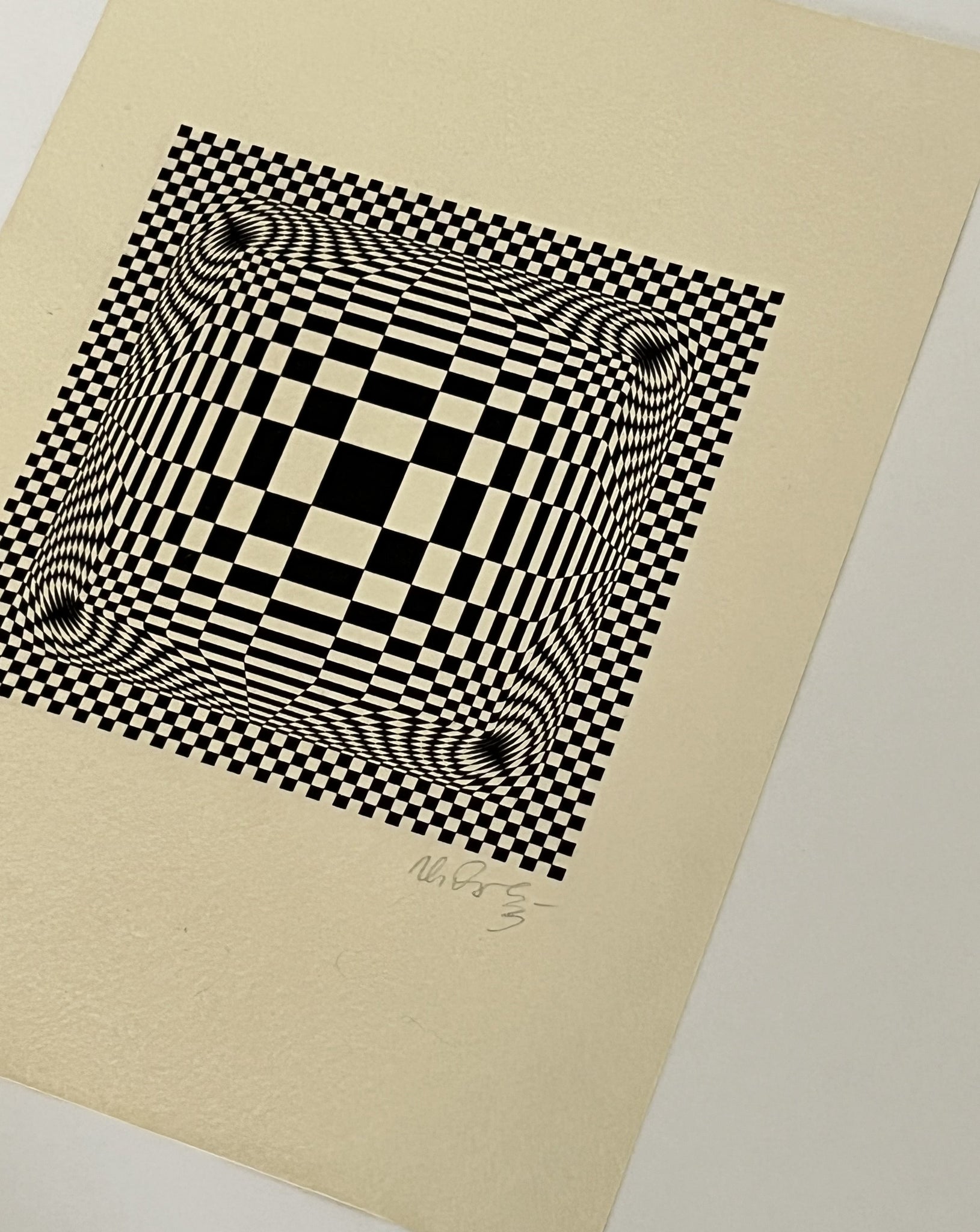 Victor Vasarely Etching