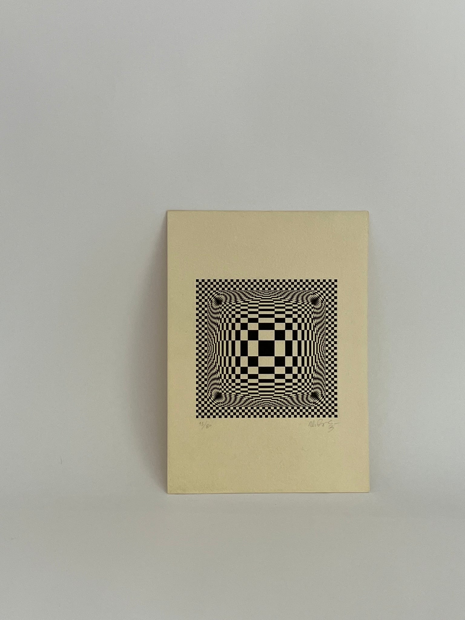Victor Vasarely Etching