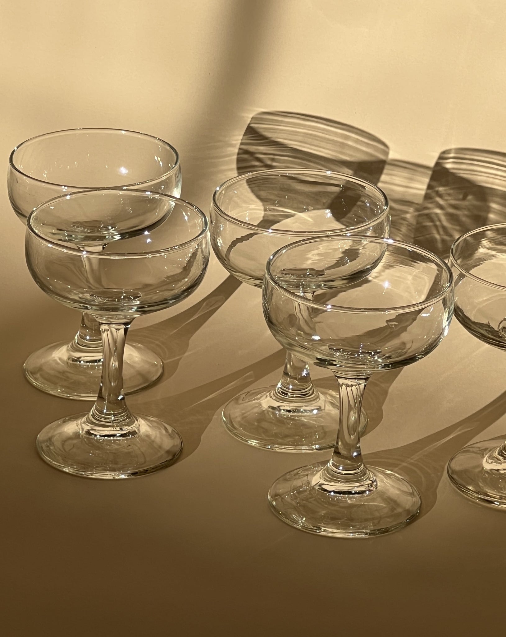 Champagne glasses