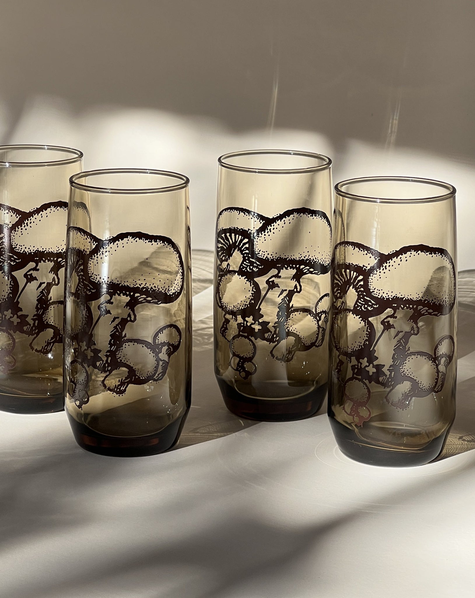 Mushroom glasses (tall)