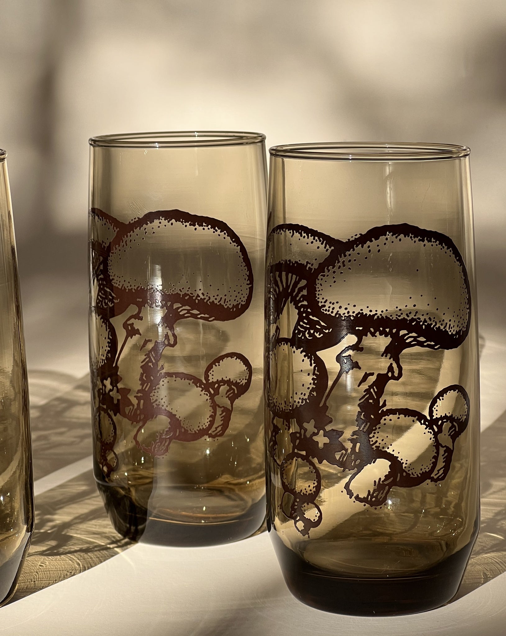 Mushroom glasses (tall)