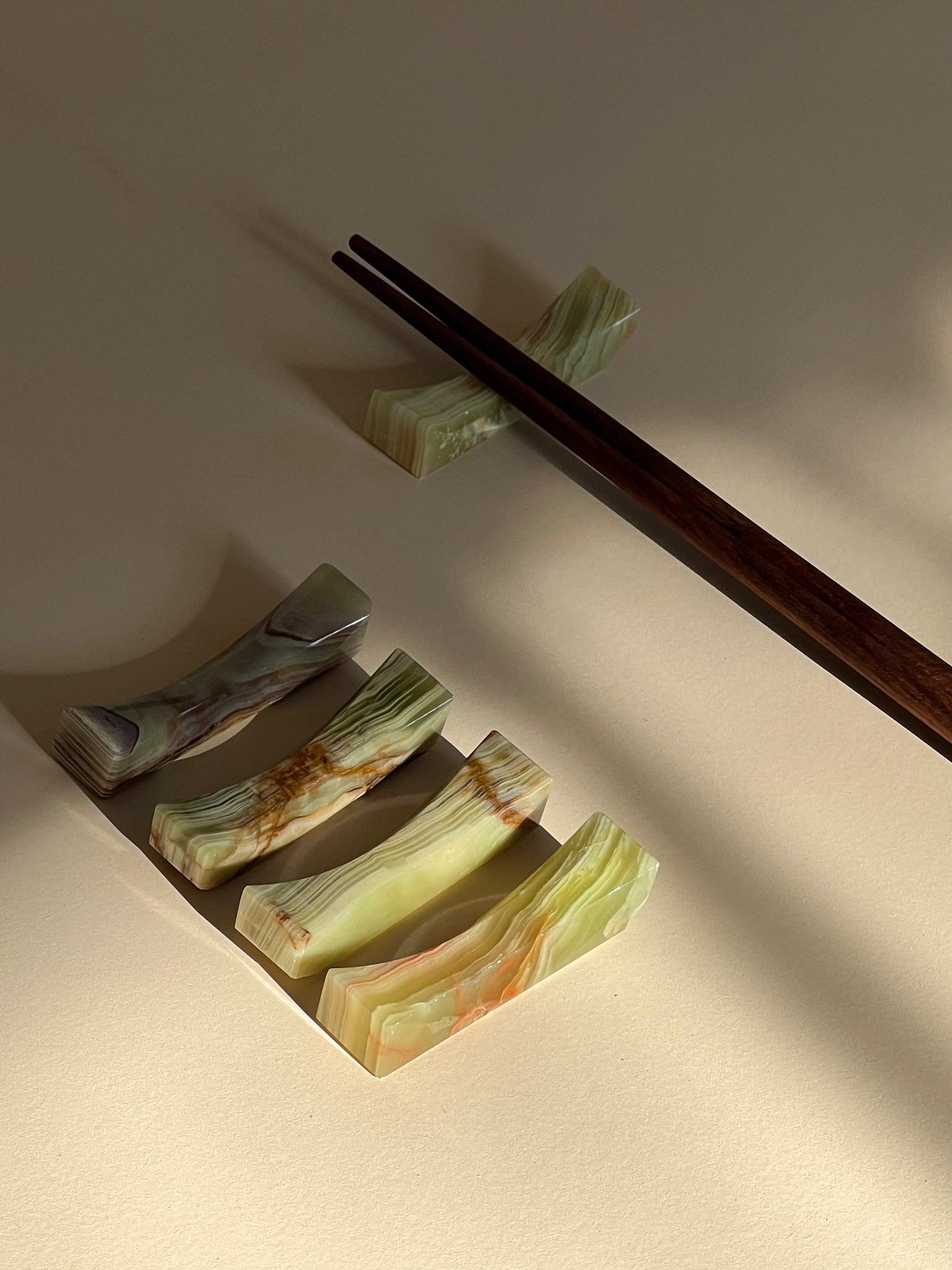 Onyx Chopstick rests