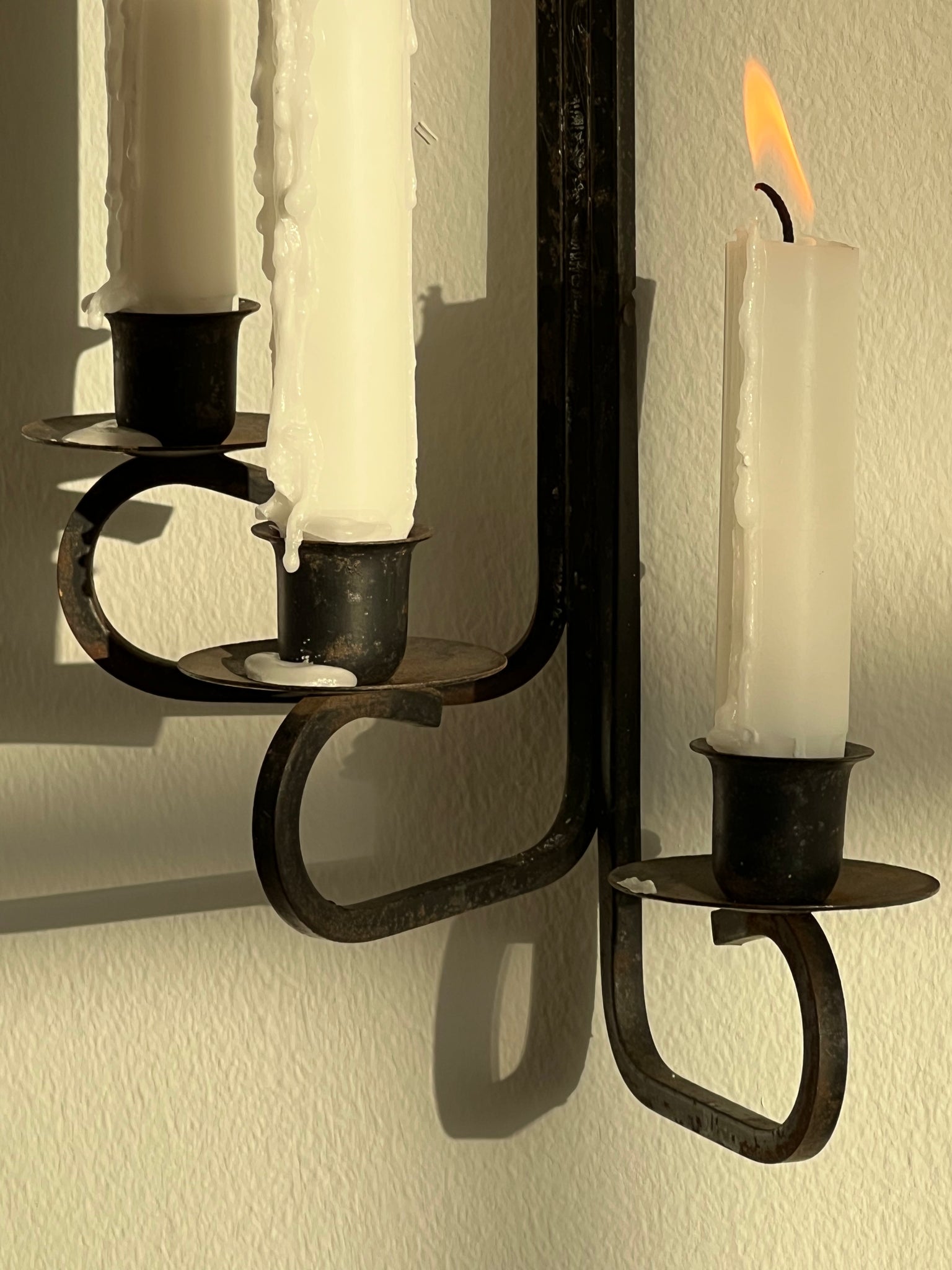 IRON WALL SCONCE