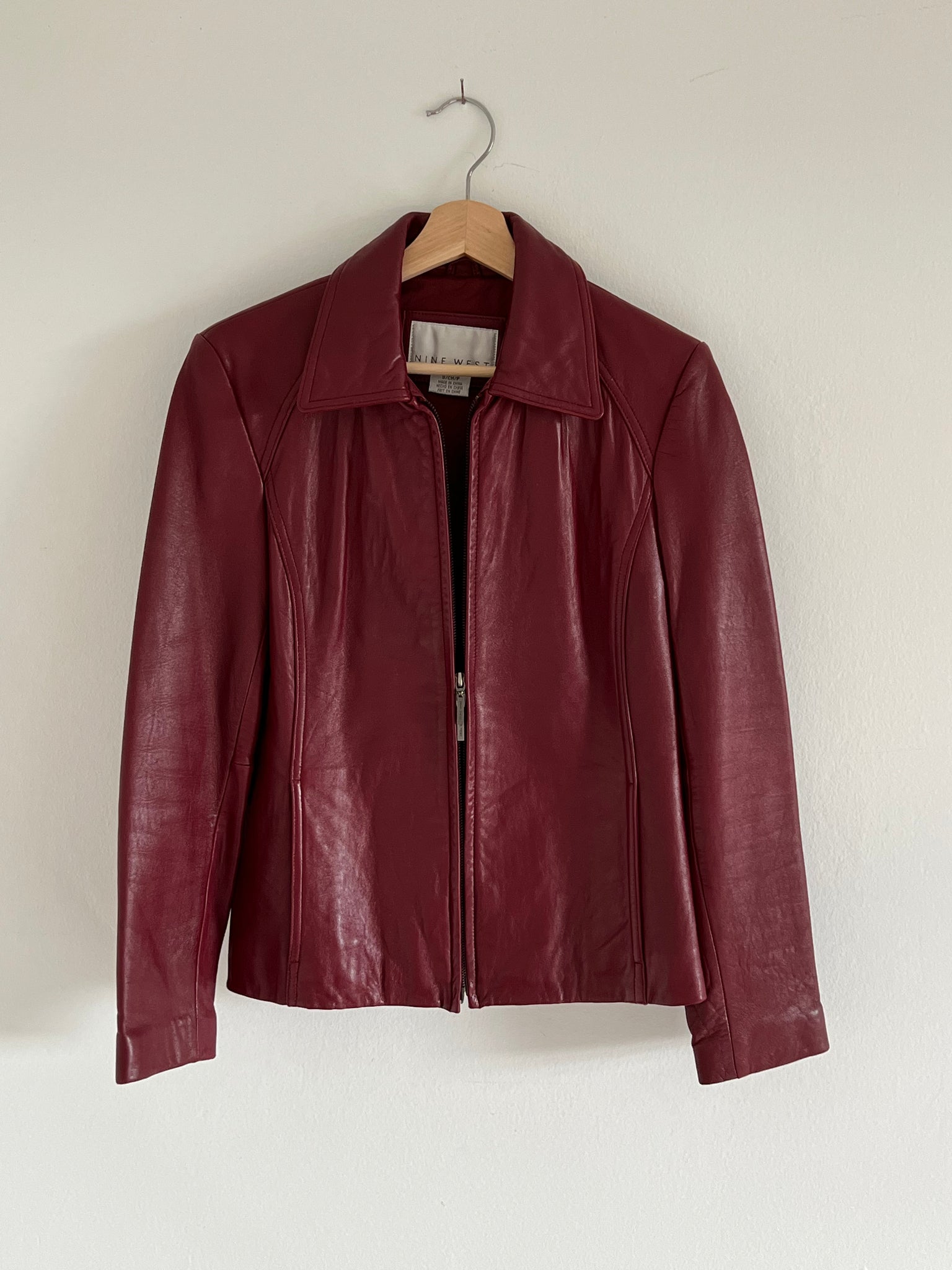 90's leather jacket
