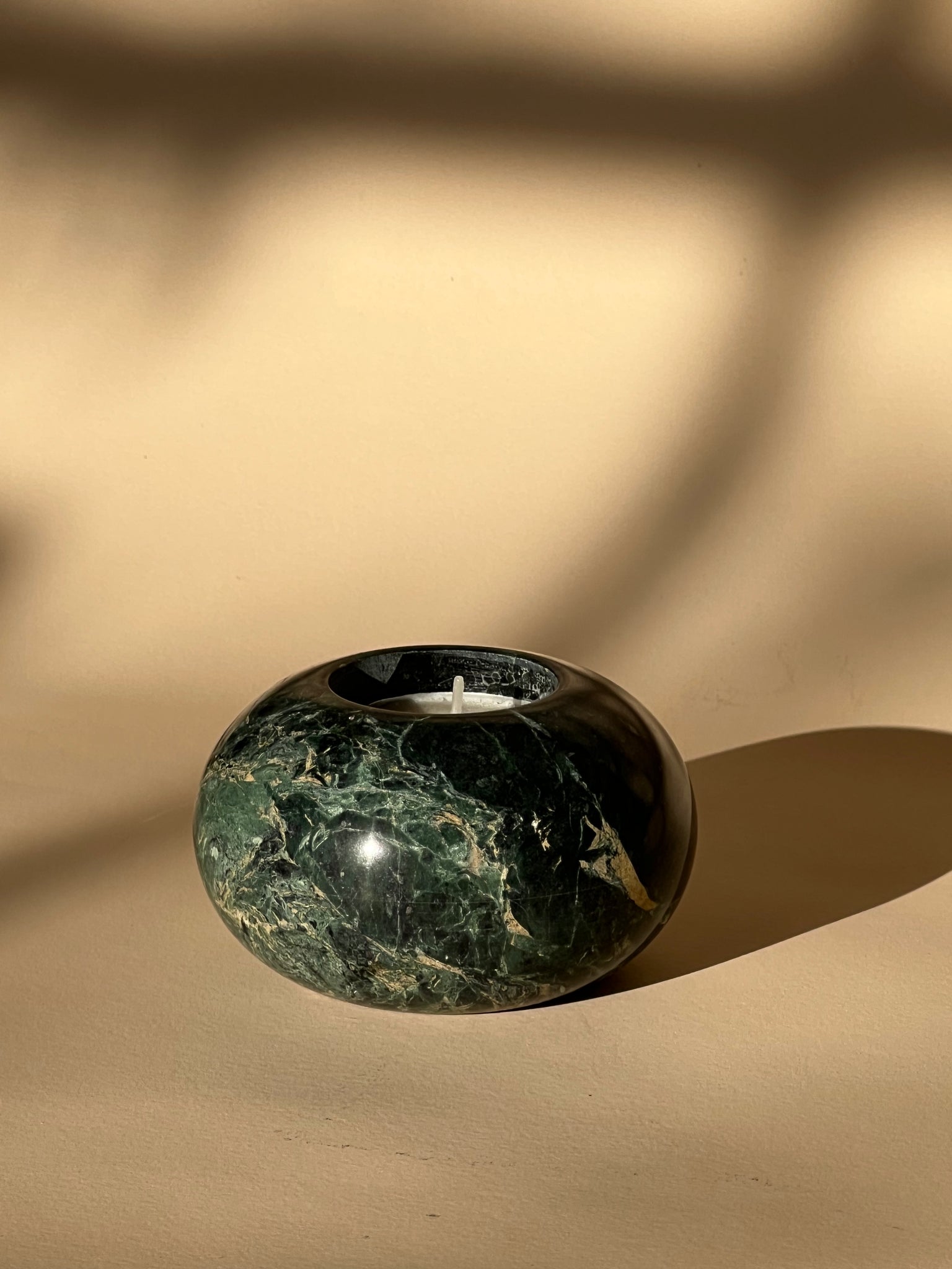 Marble tea light