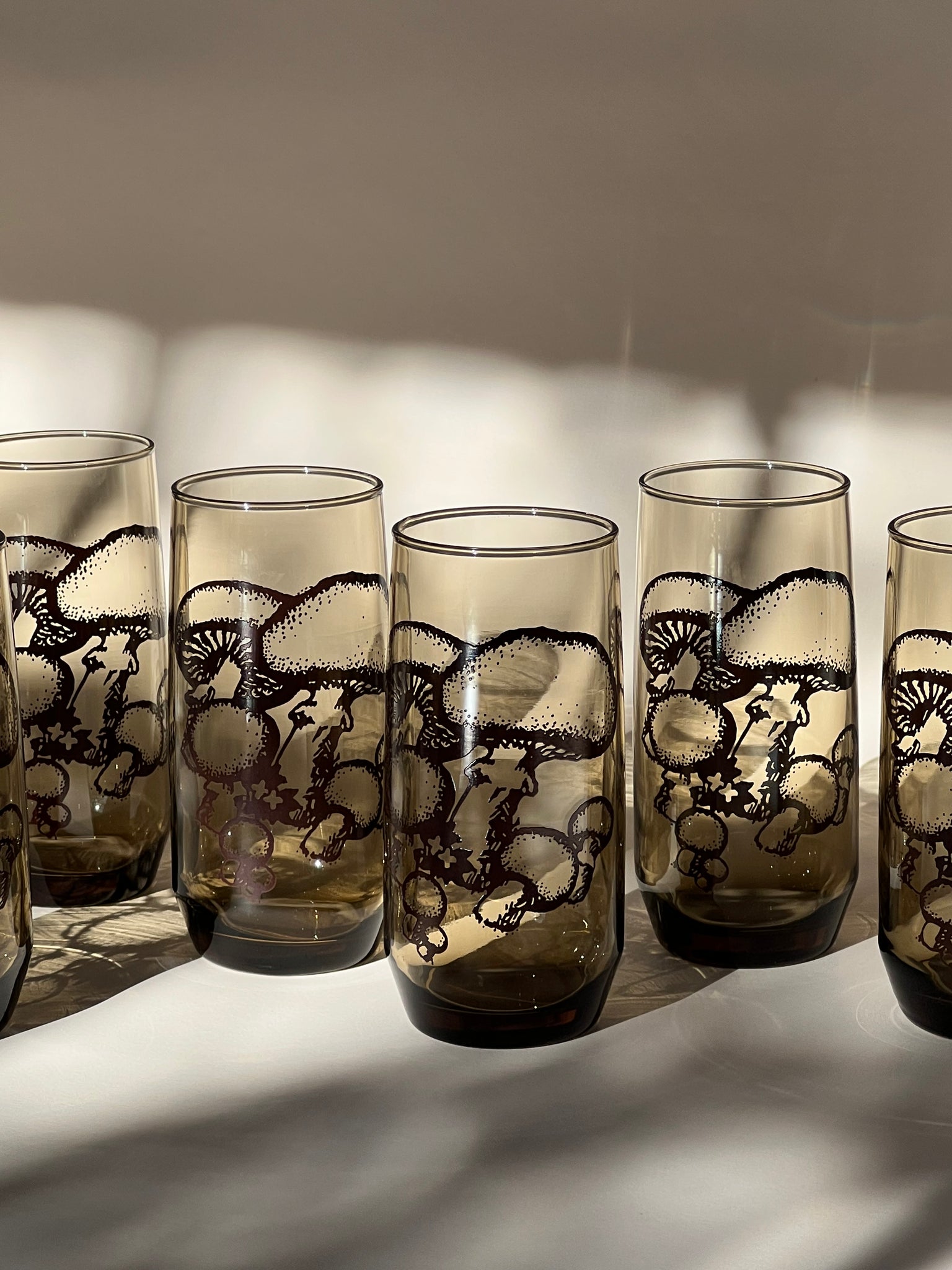 Mushroom glasses (tall)