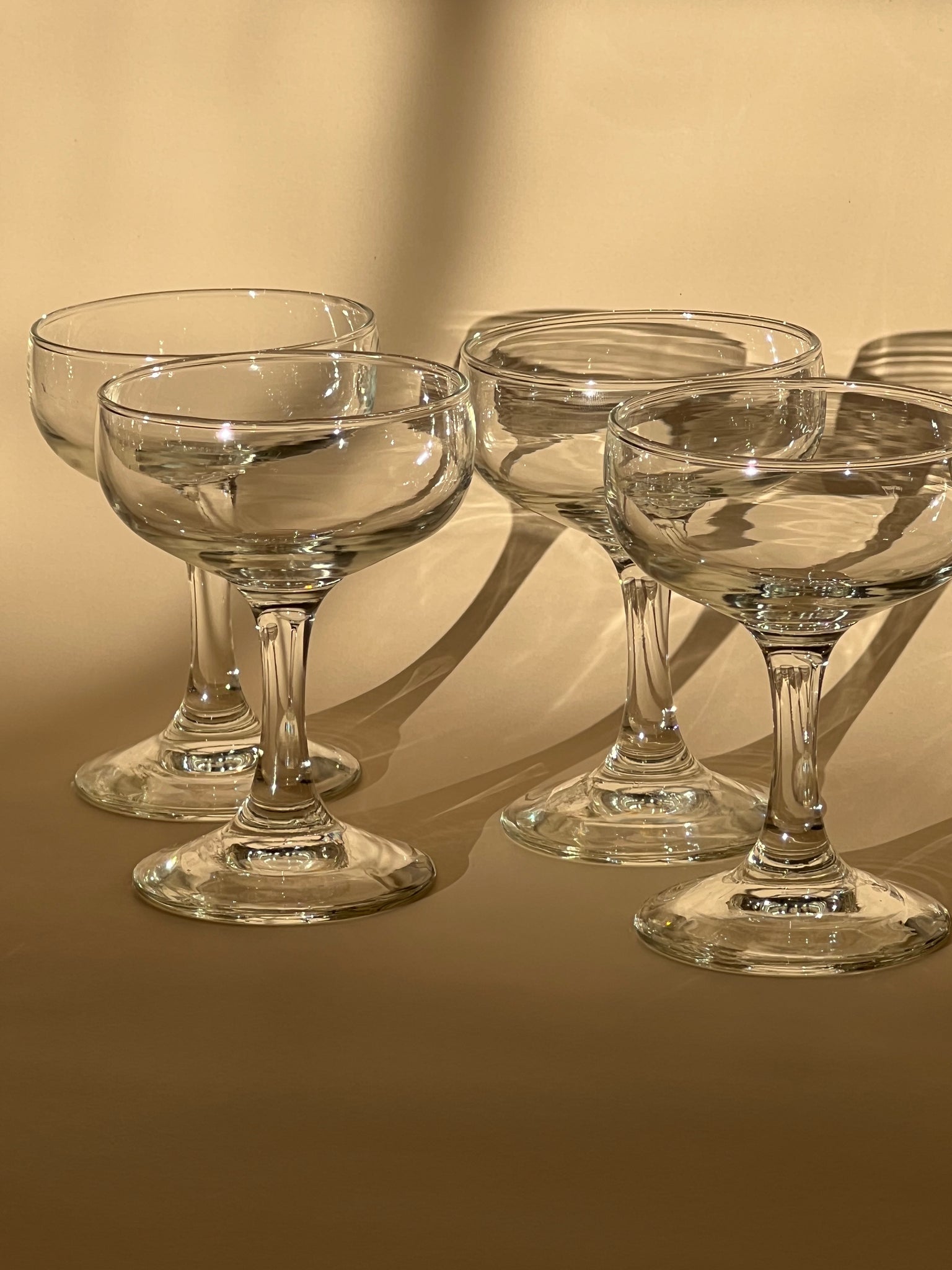 Champagne glasses