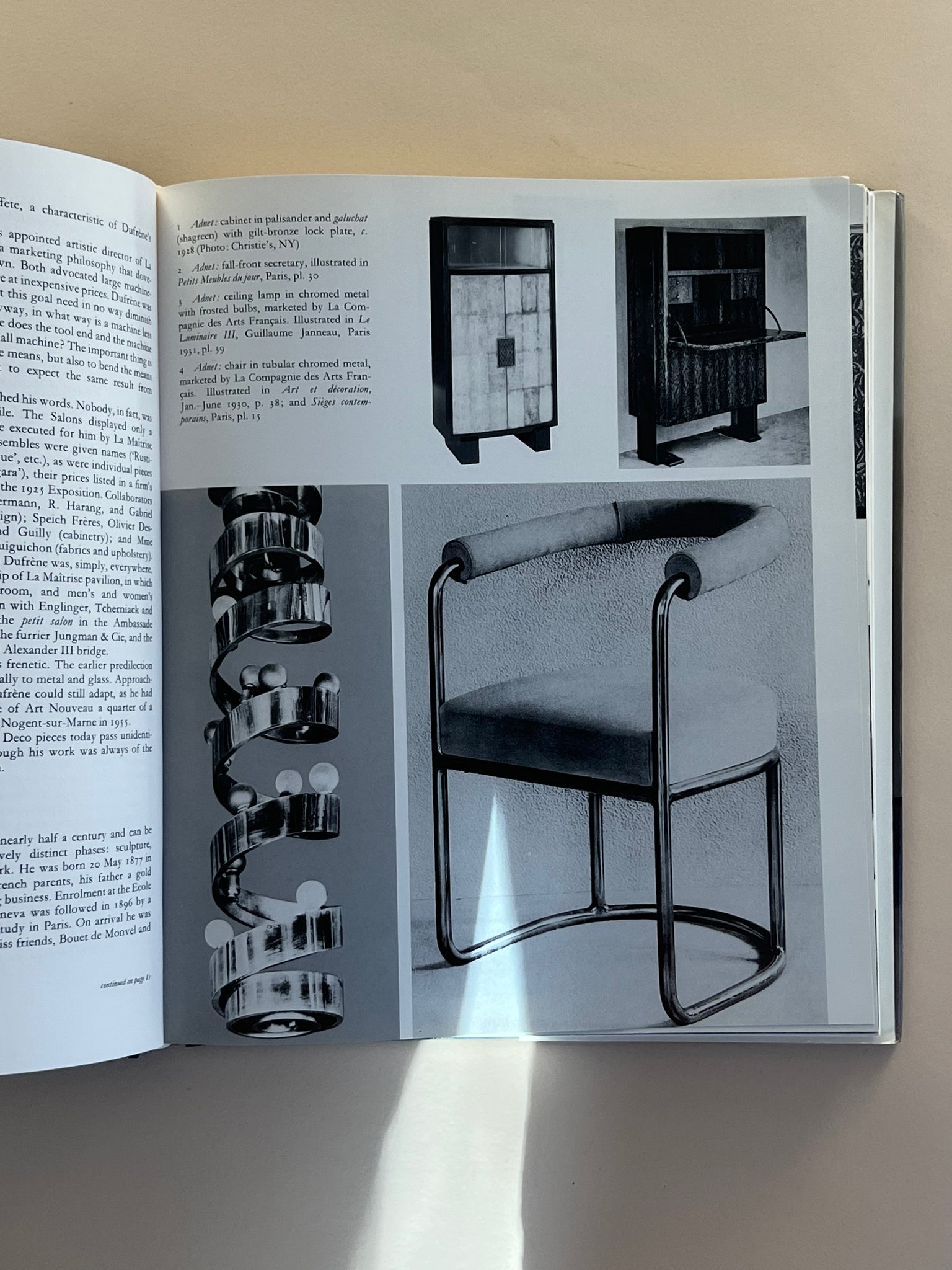 Art Deco Furniture by Alastair Duncan 1984